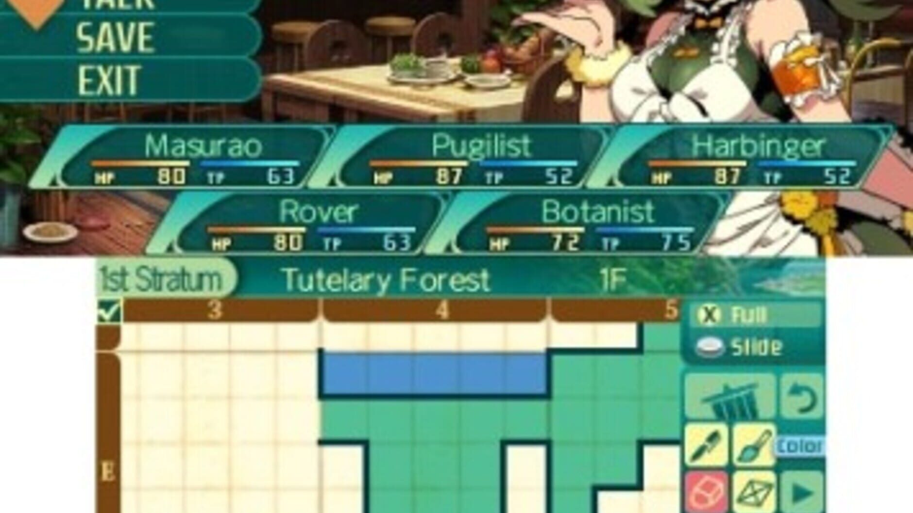 Screenshot for Etrian Odyssey V: Beyond the Myth