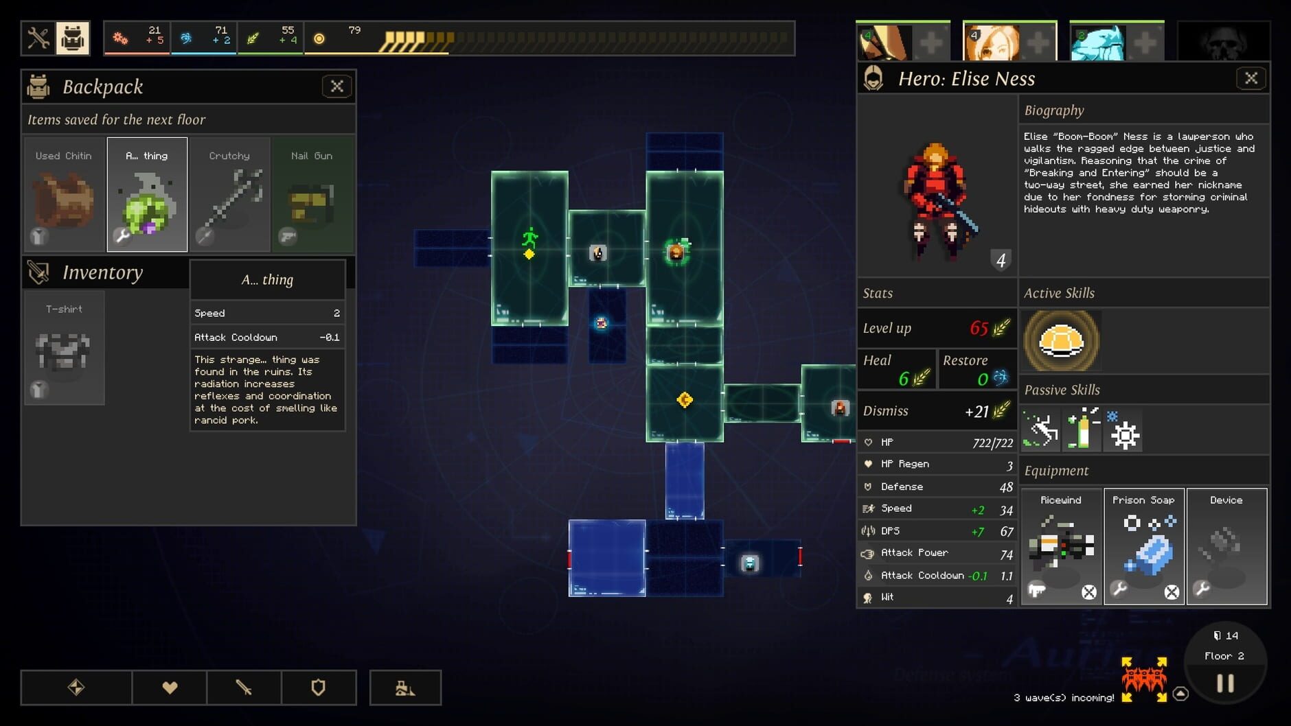 Screenshot for Dungeon of the Endless