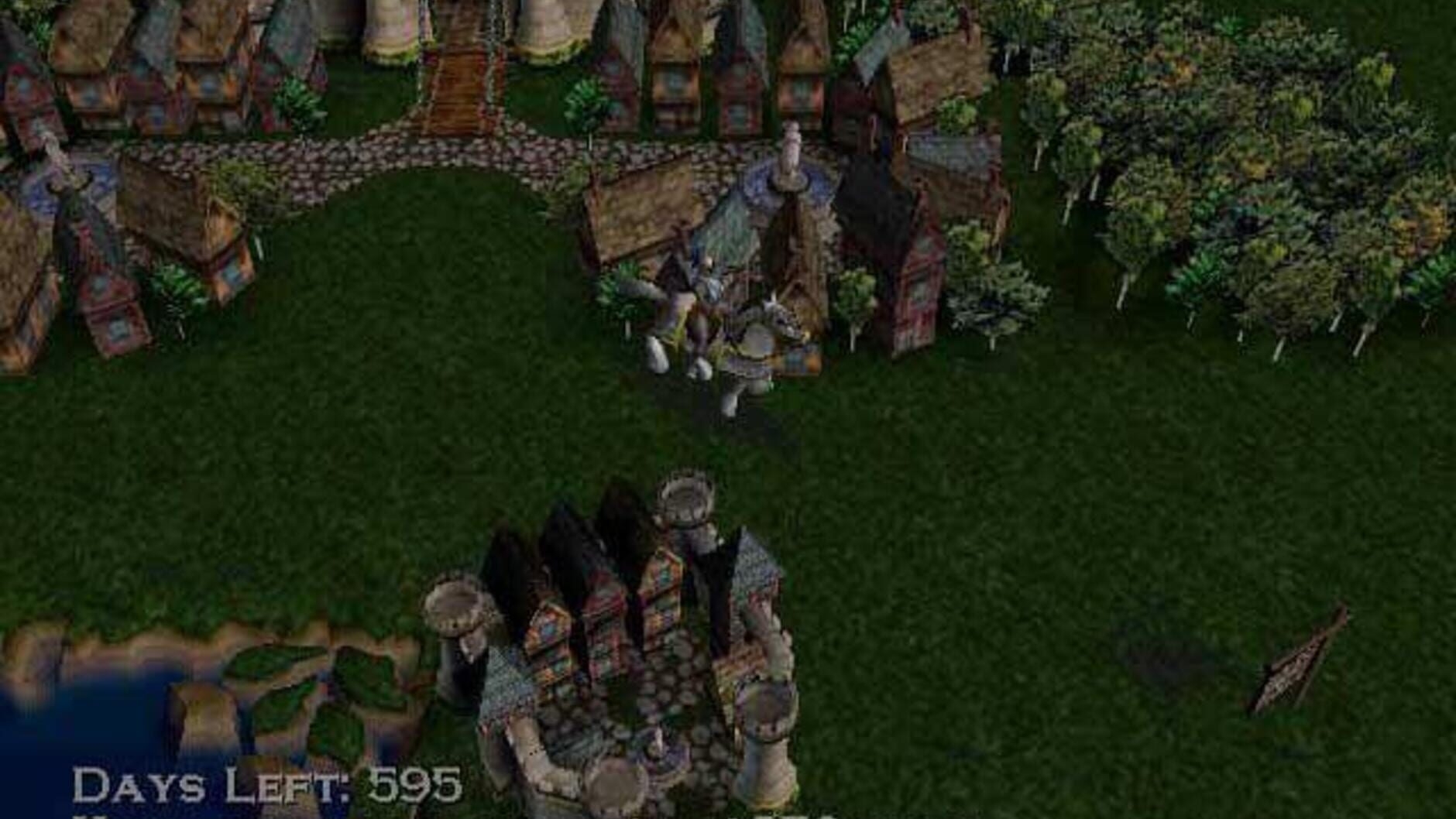 Screenshot for Heroes of Might and Magic: Quest for the Dragon Bone Staff