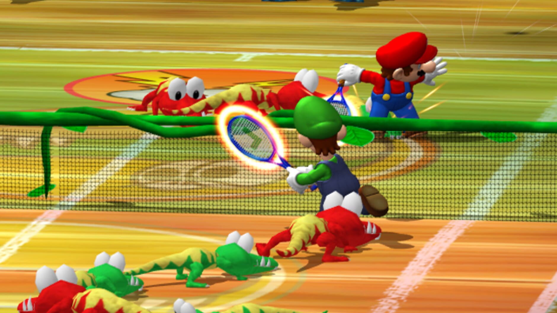 Screenshot for Mario Power Tennis