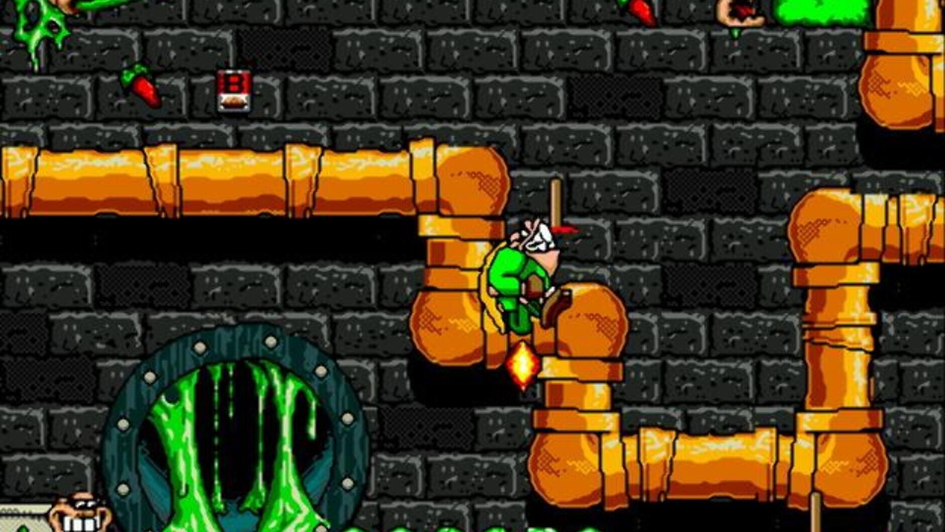 Screenshot for Boogerman: A Pick and Flick Adventure
