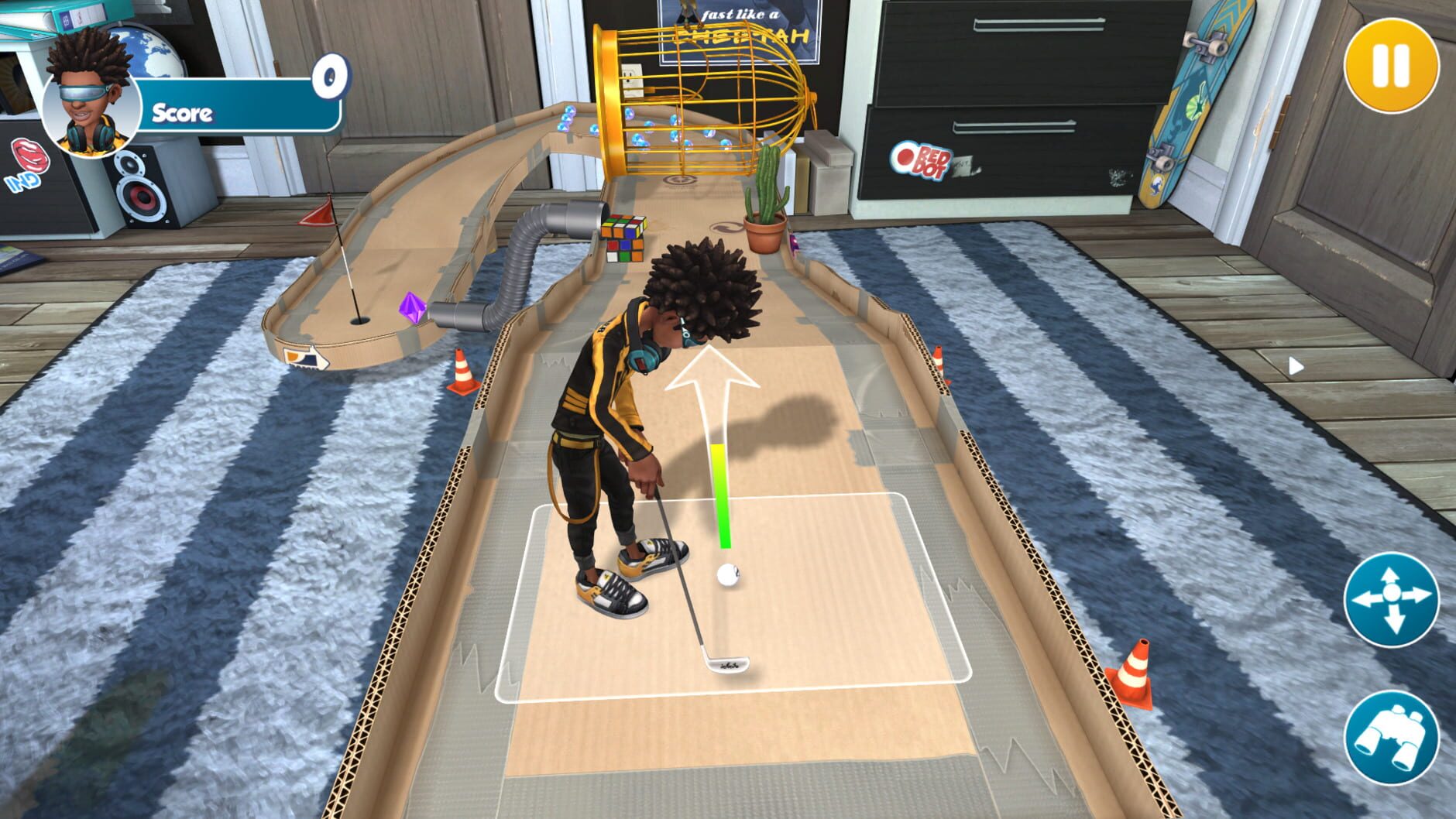 Screenshot for Infinite Minigolf