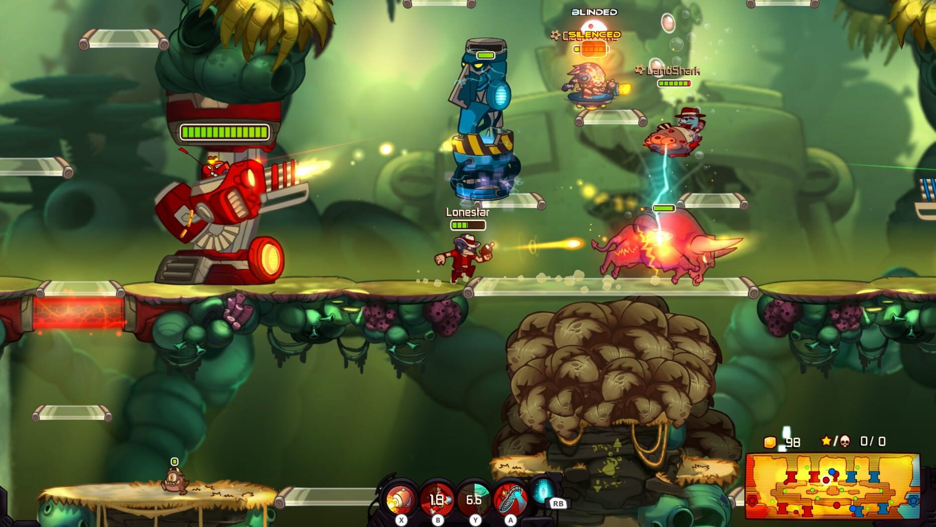 Screenshot for Fully Loaded Collector's Pack - Awesomenauts Assemble! Game Bundle