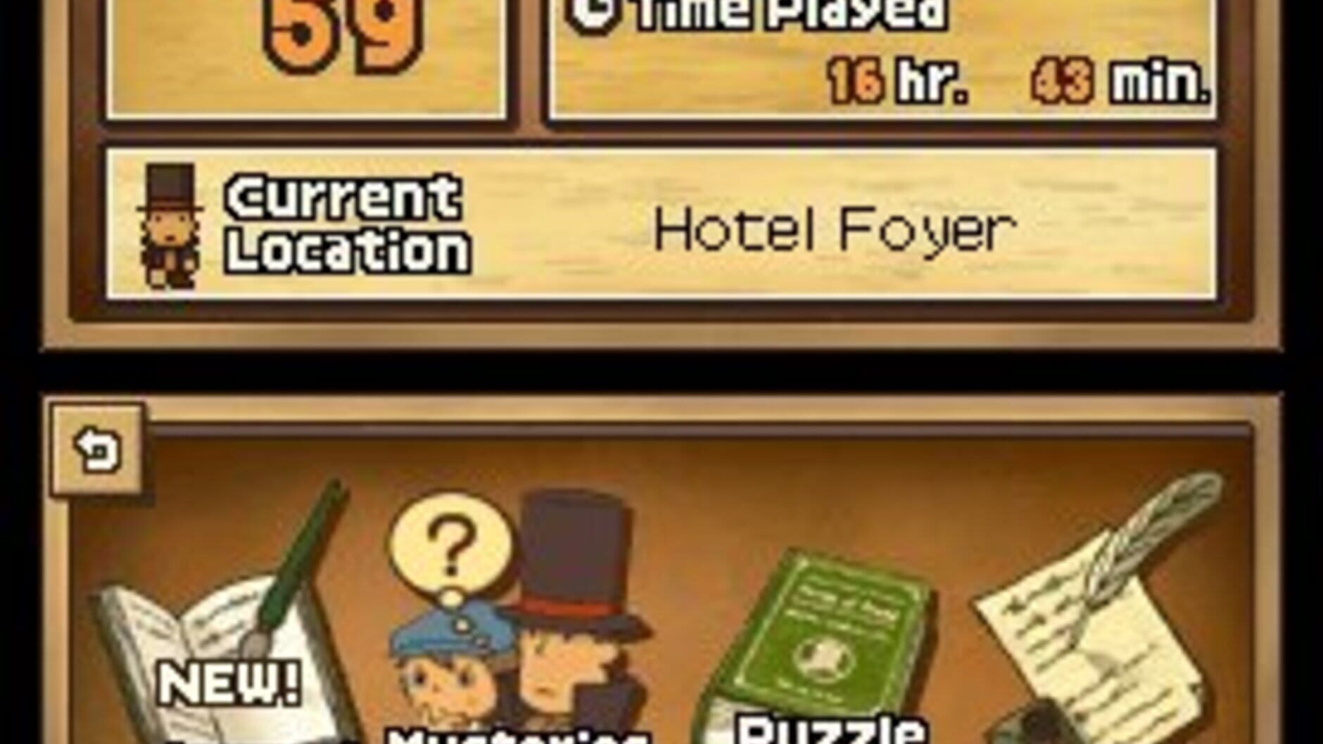 Screenshot for Professor Layton and the Diabolical Box