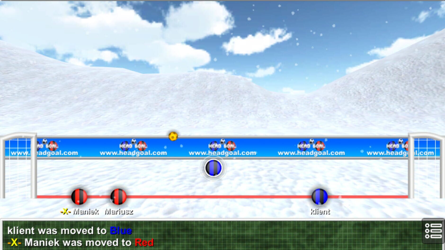 Screenshot for Head Goal: Soccer Online