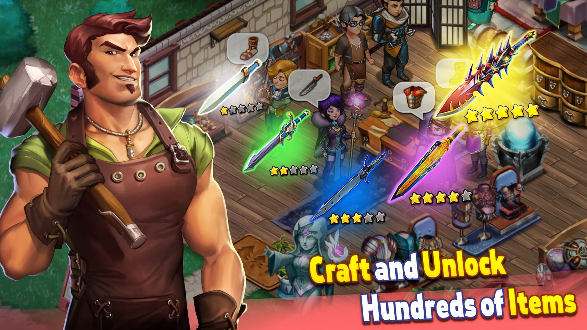 Screenshot for Shop Heroes