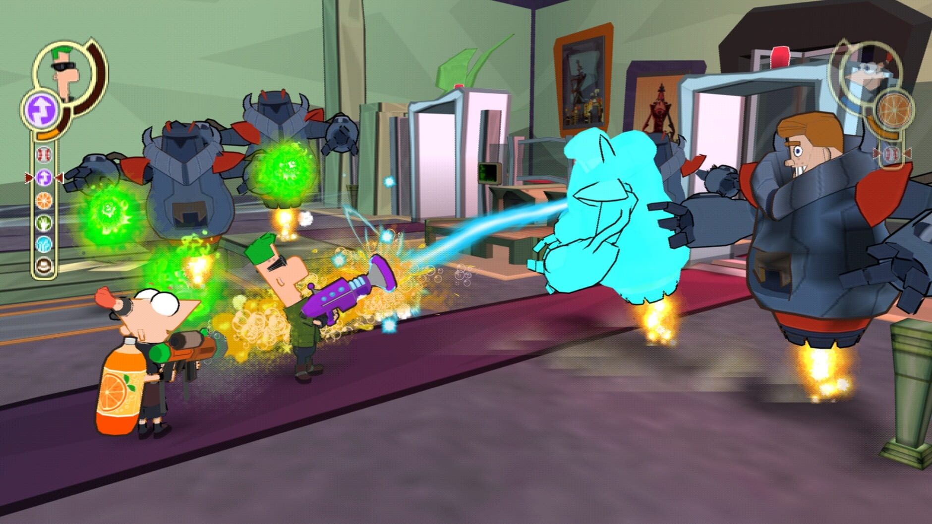 Screenshot for Phineas and Ferb: Across the Second Dimension