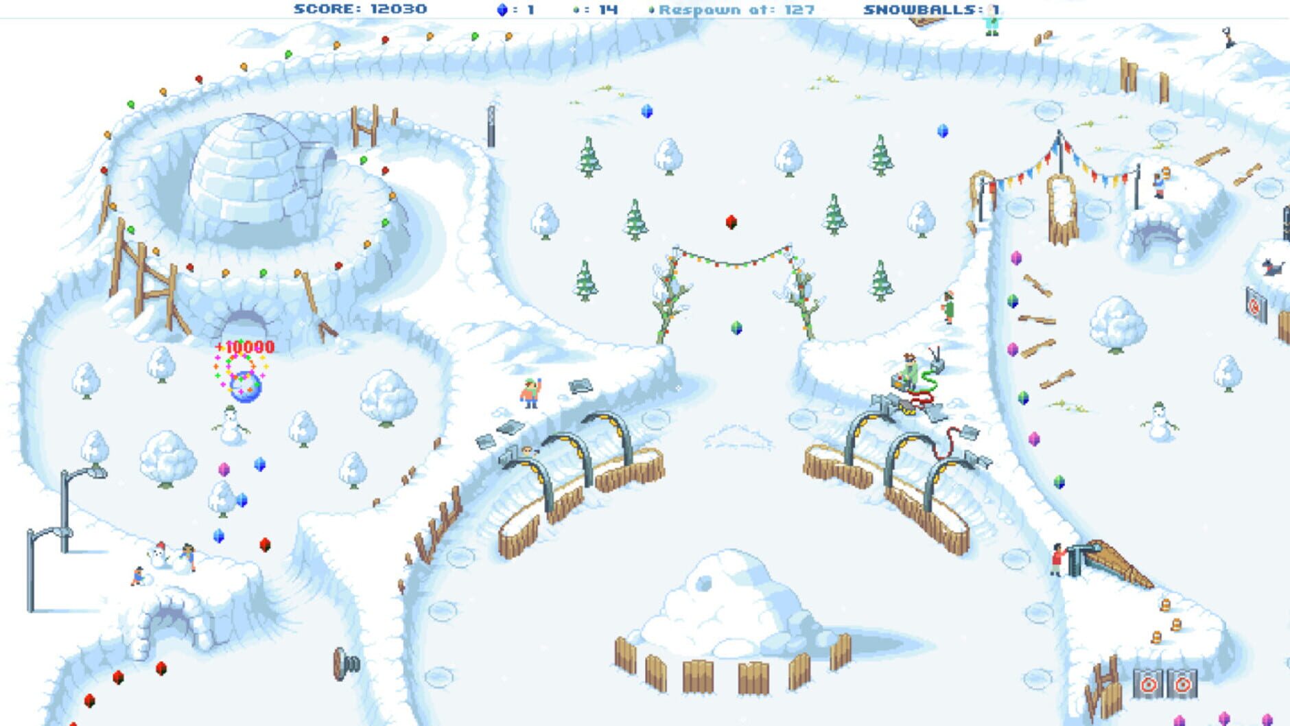 Screenshot for Snowball!