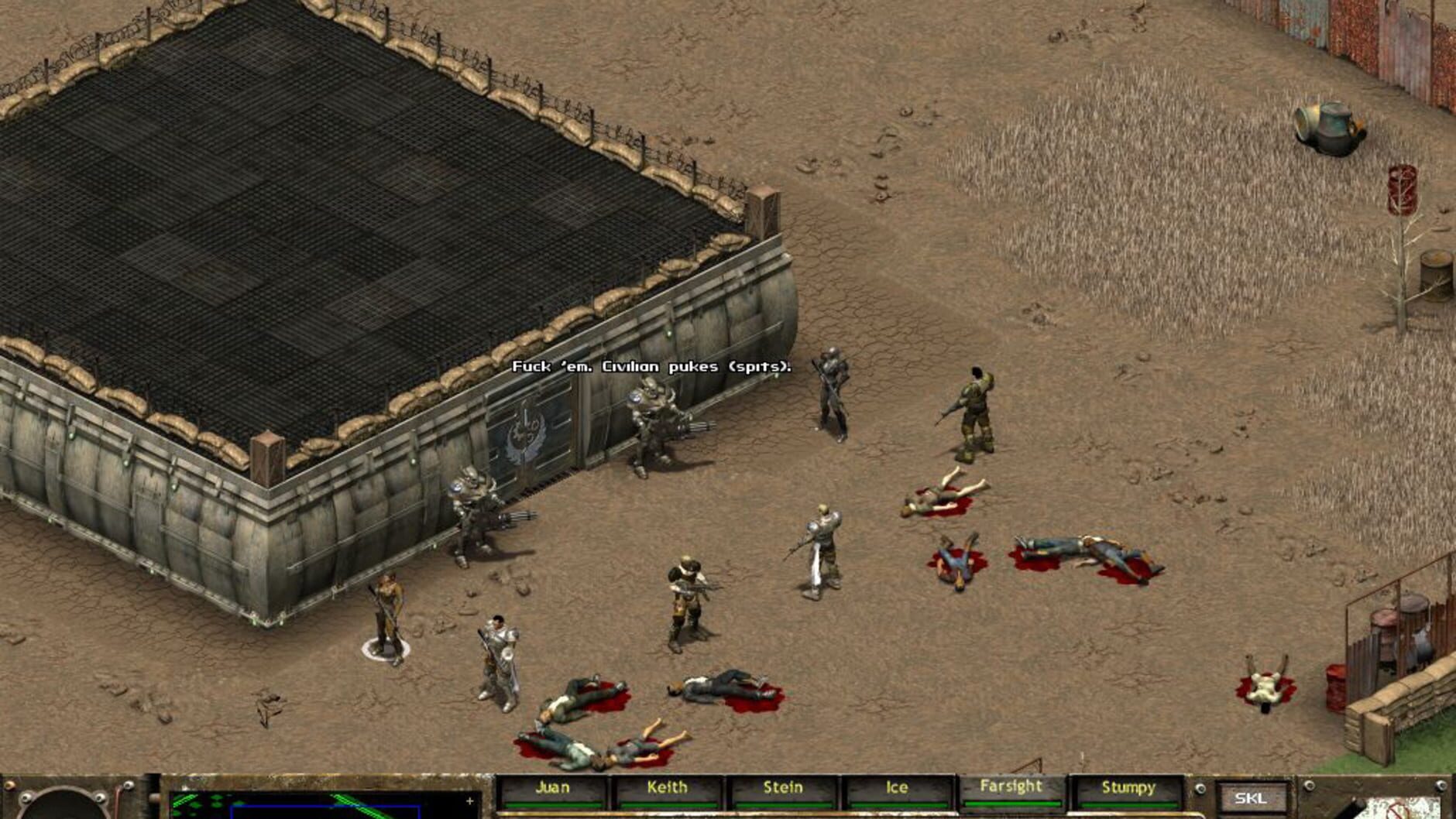 Screenshot for Fallout Tactics: Brotherhood of Steel