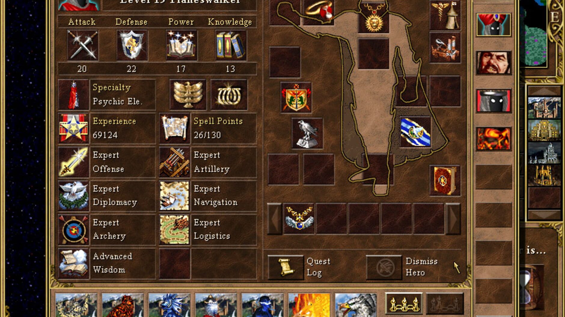 Screenshot for Heroes of Might and Magic III: Armageddon's Blade