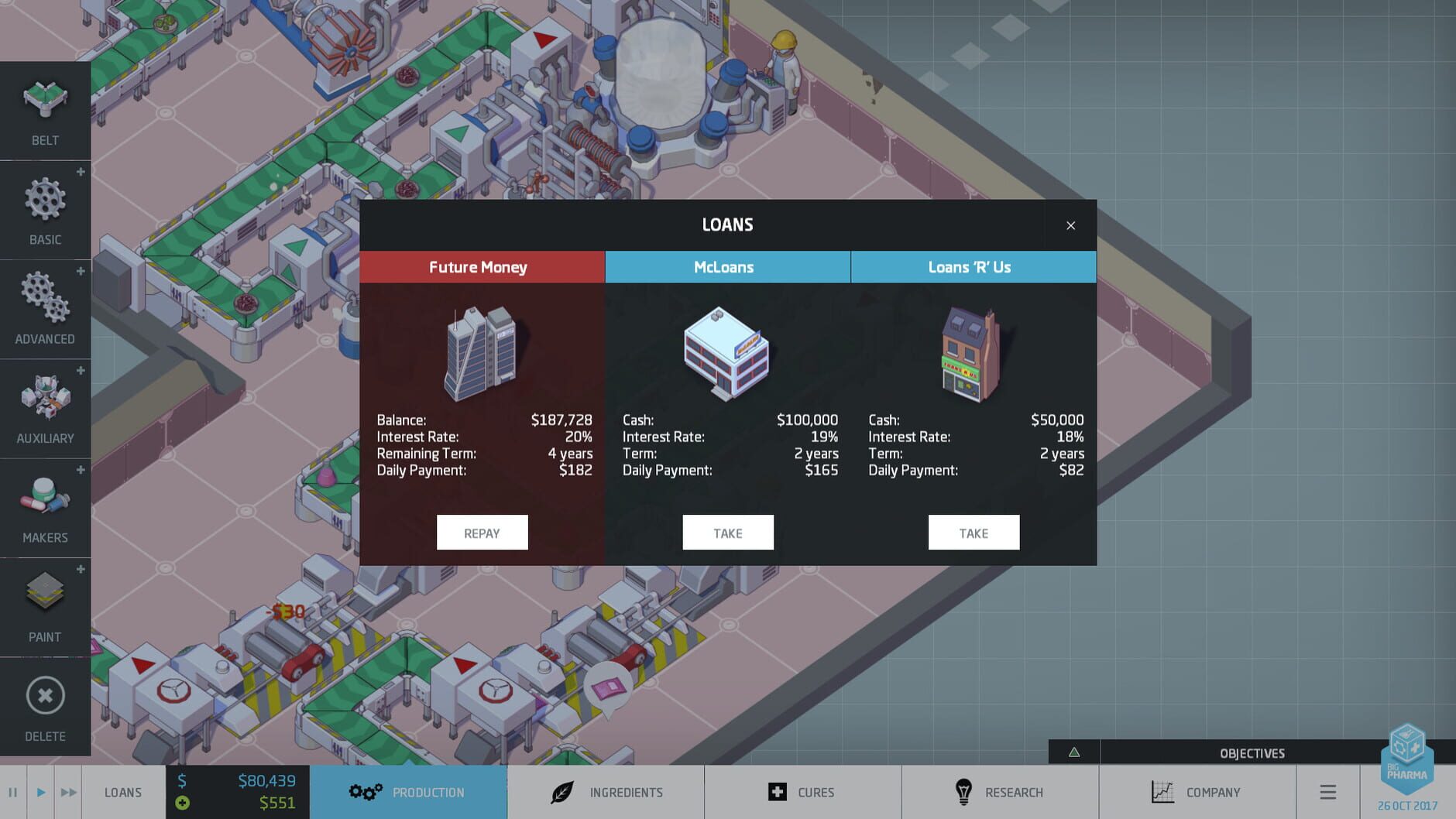 Screenshot for Big Pharma