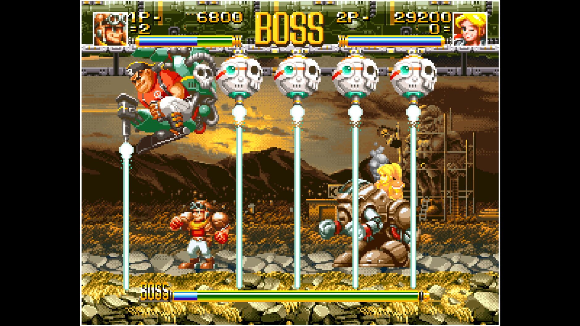 Screenshot for ACA Neo Geo: Top Hunter Roddy & Cathy