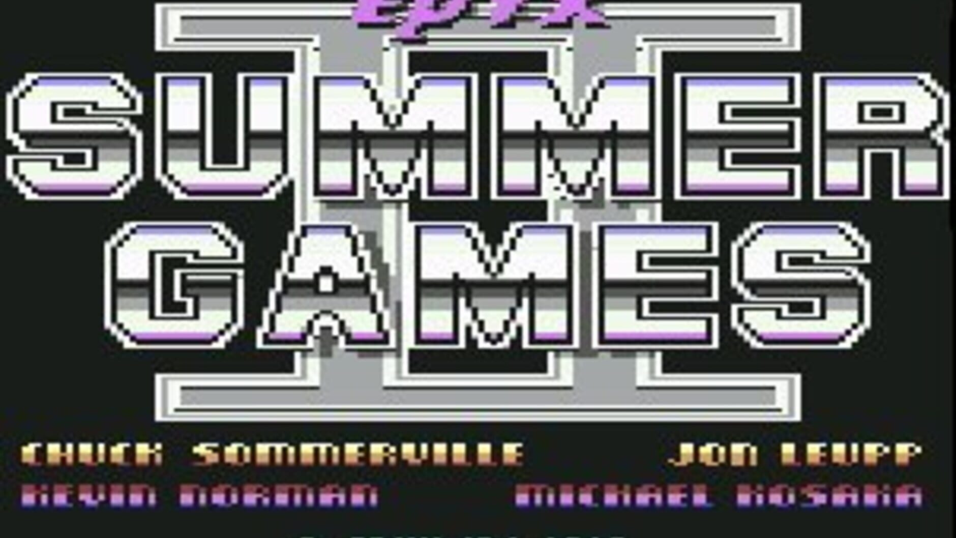 Screenshot for Summer Games II
