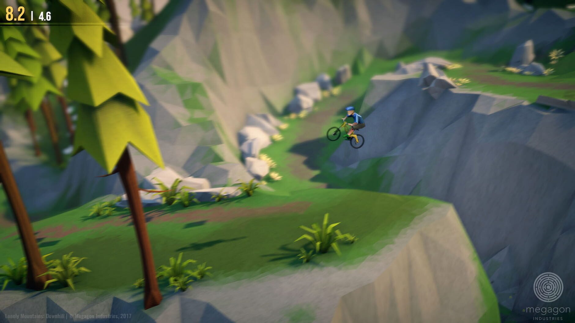 Screenshot for Lonely Mountains: Downhill