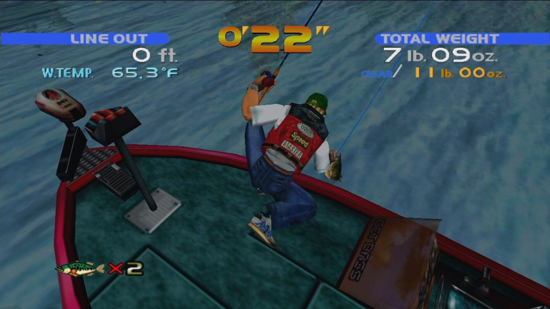 Screenshot for Sega Bass Fishing