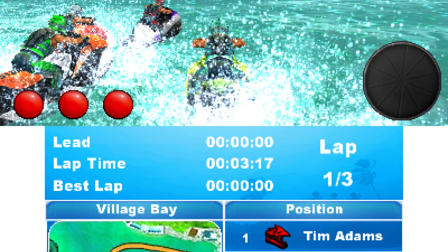 Screenshot for Aqua Moto Racing 3D