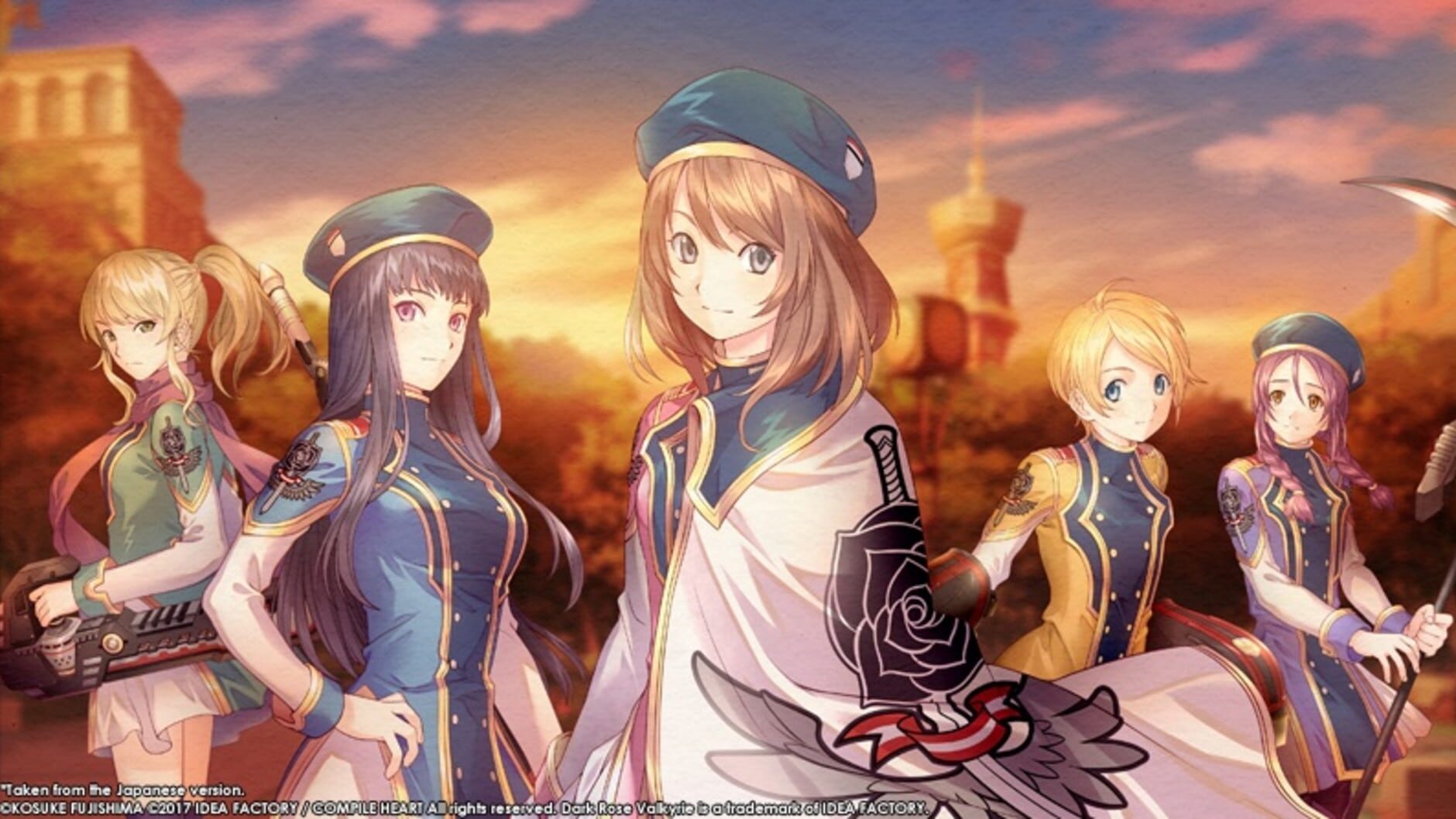 Screenshot for Dark Rose Valkyrie