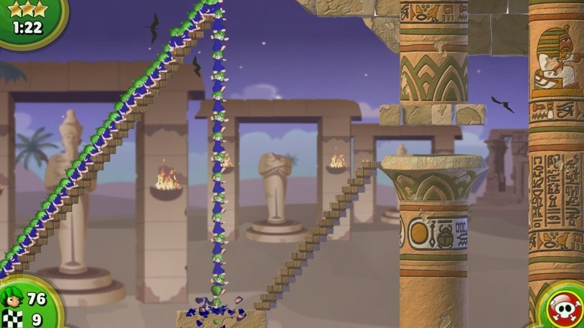 Screenshot for Lemmings Touch
