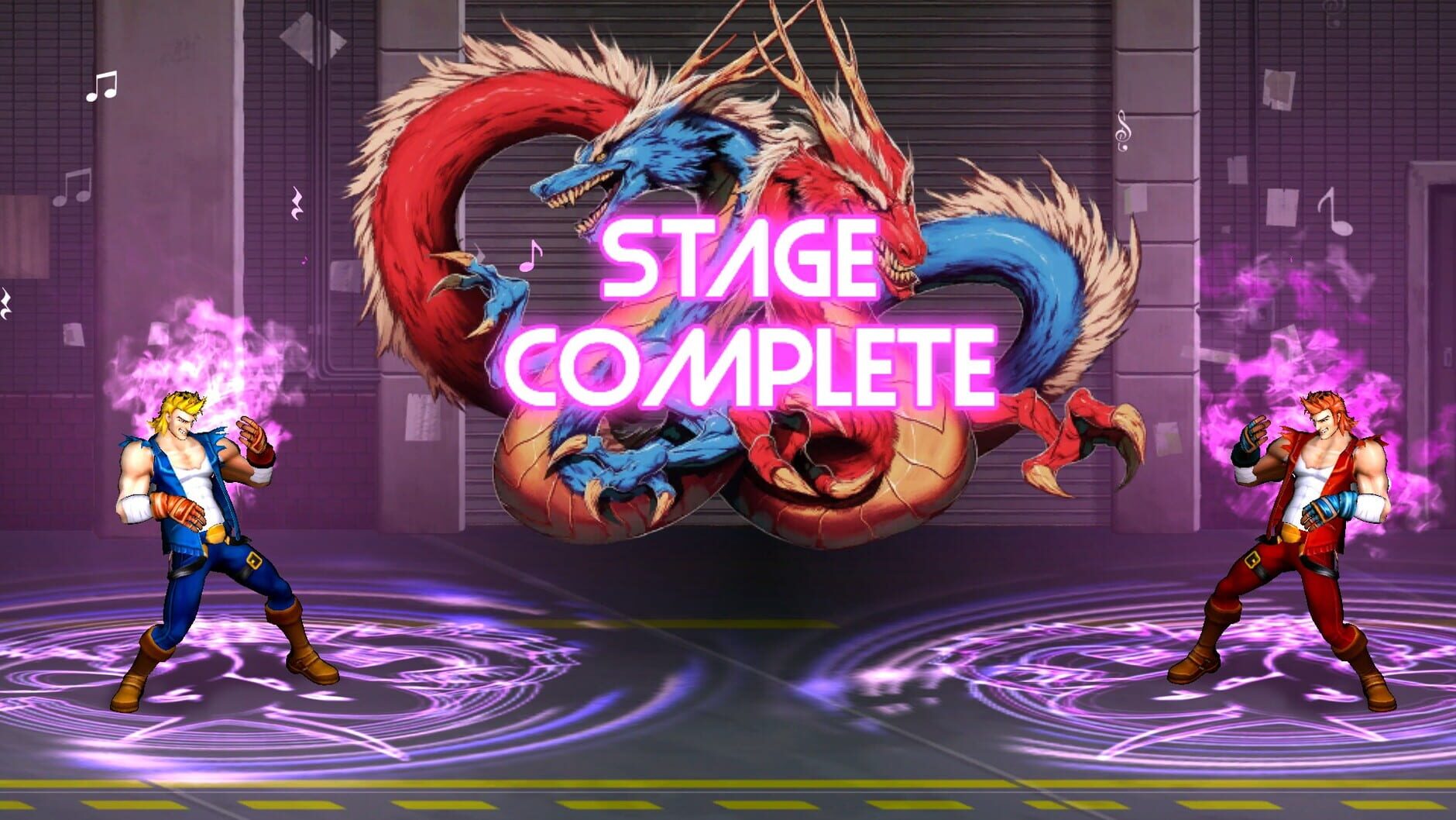 Screenshot for Double Dragon Neon