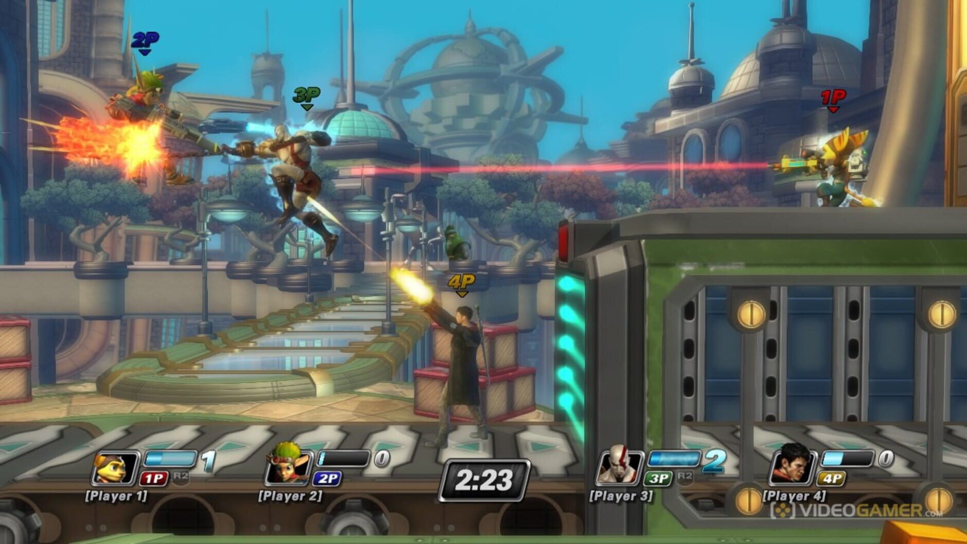 Screenshot for PlayStation All-Stars Battle Royale