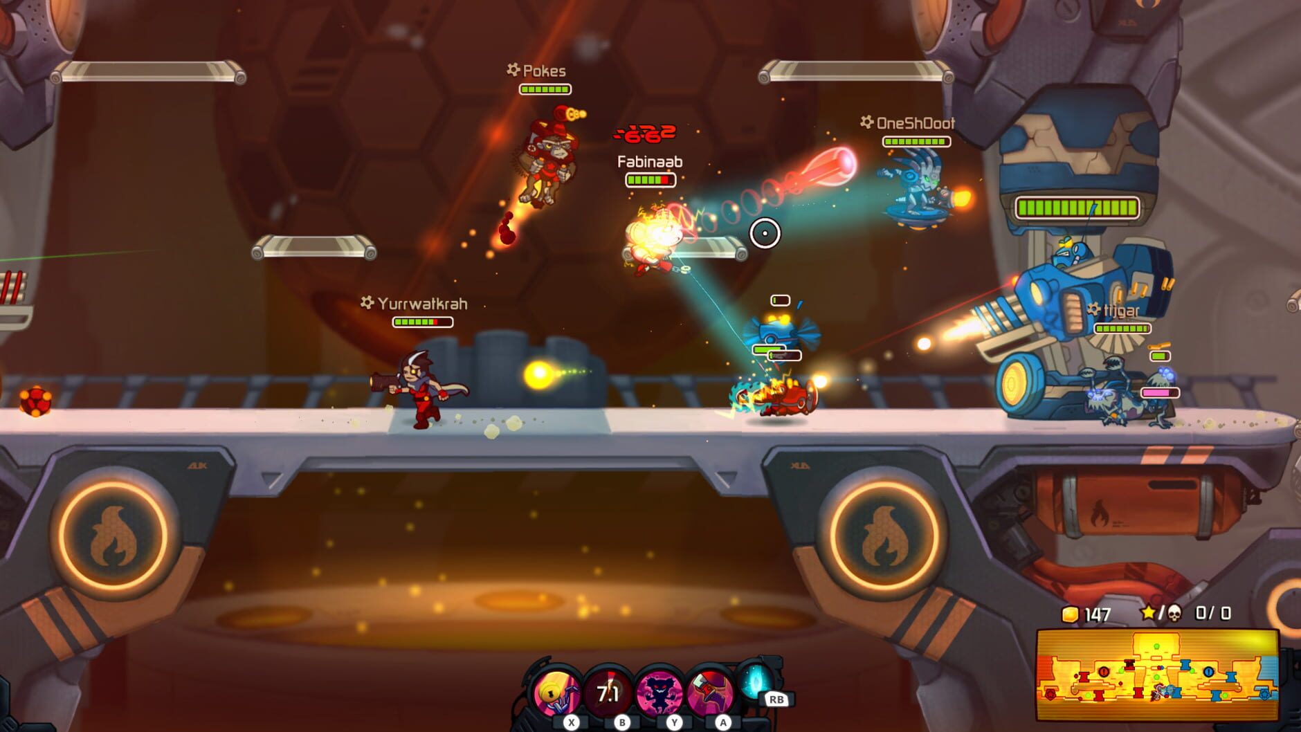 Screenshot for Fully Loaded Collector's Pack - Awesomenauts Assemble! Game Bundle