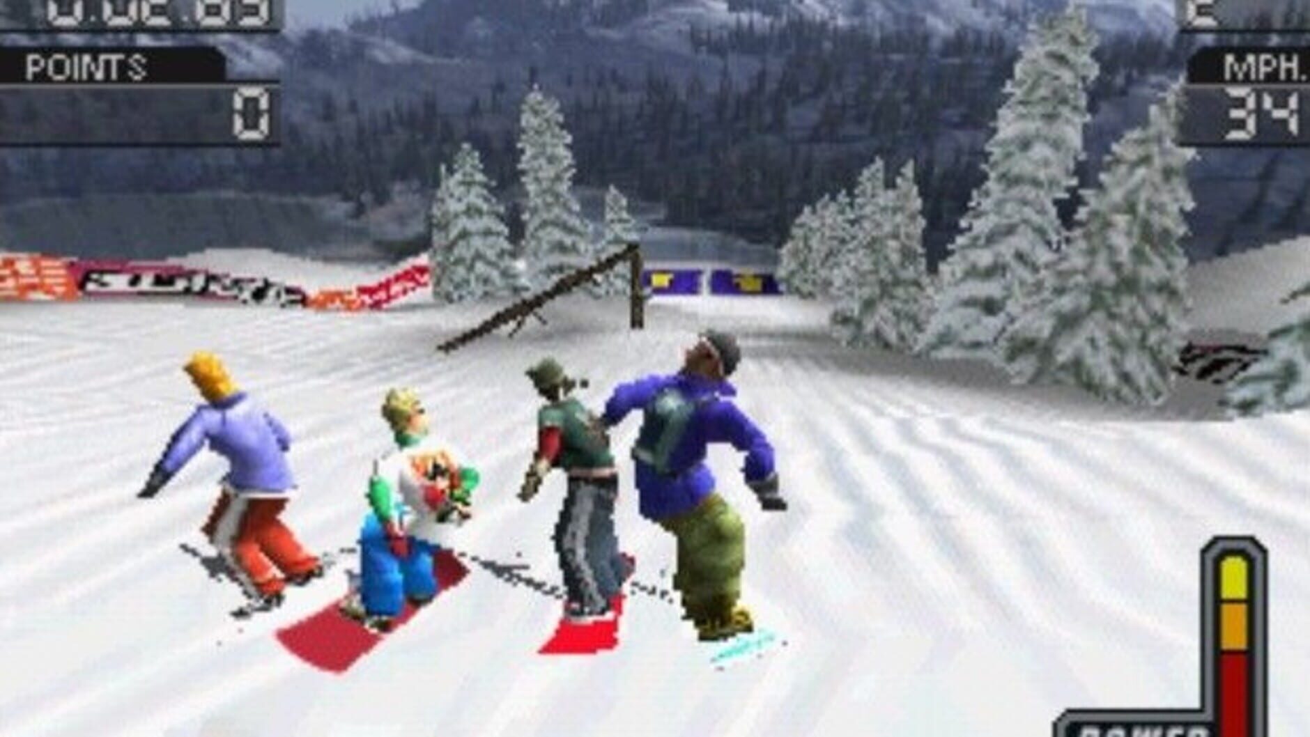Screenshot for Cool Boarders 3