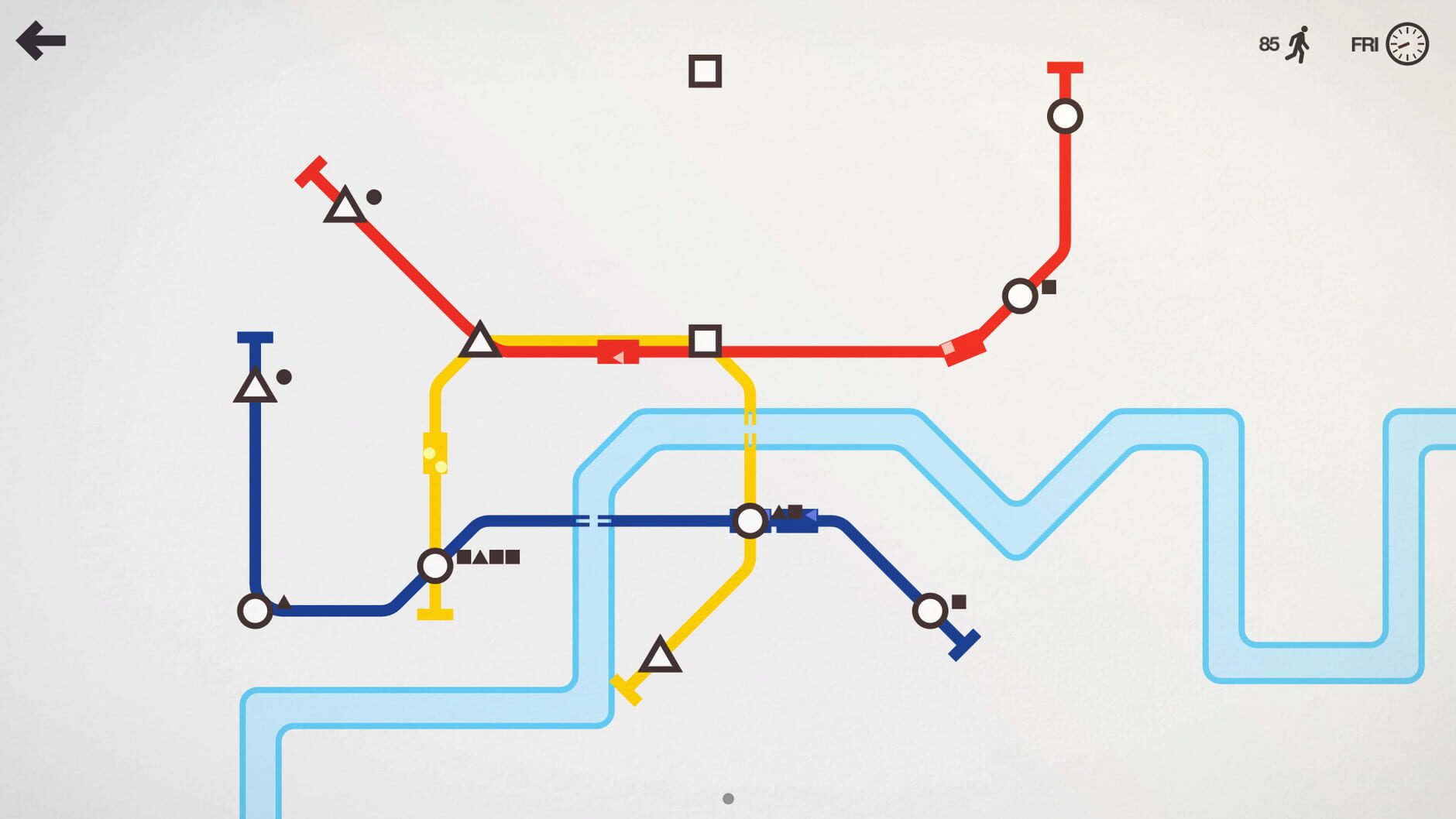 Screenshot for Mini Metro