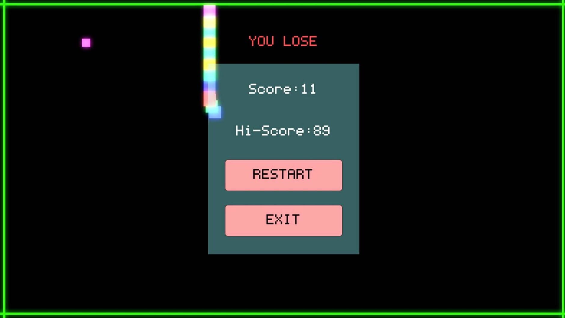 Screenshot for Rainbow Snake