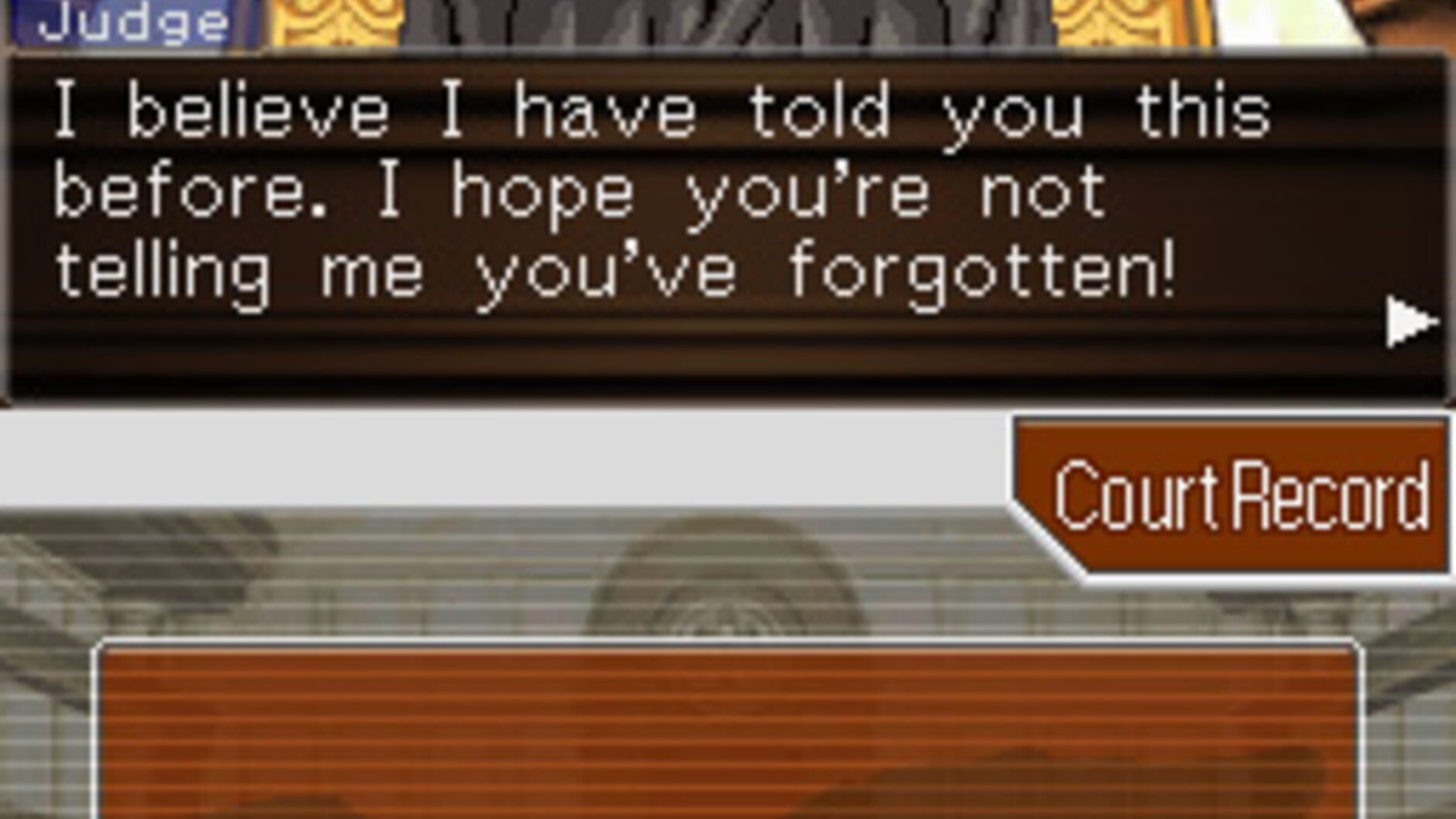 Screenshot for Phoenix Wright: Ace Attorney - Justice for All