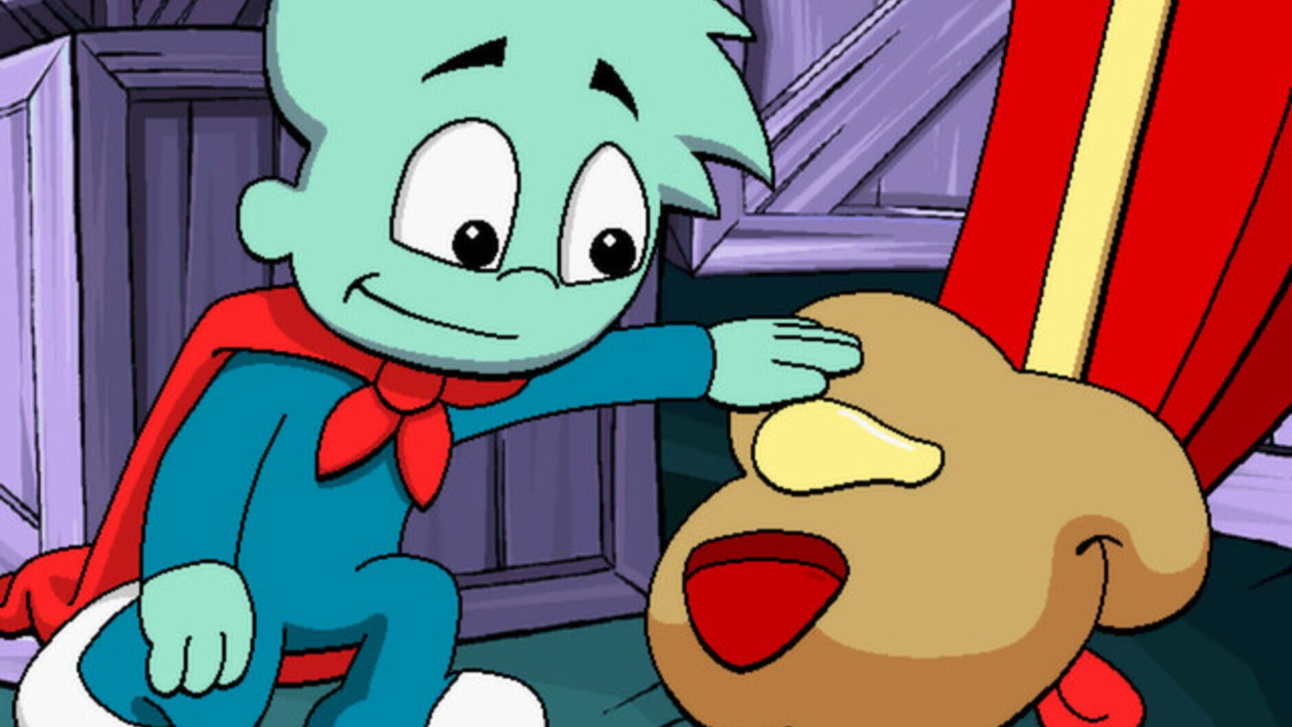 Screenshot for Pajama Sam 2: Thunder and Lightning Aren't so Frightening