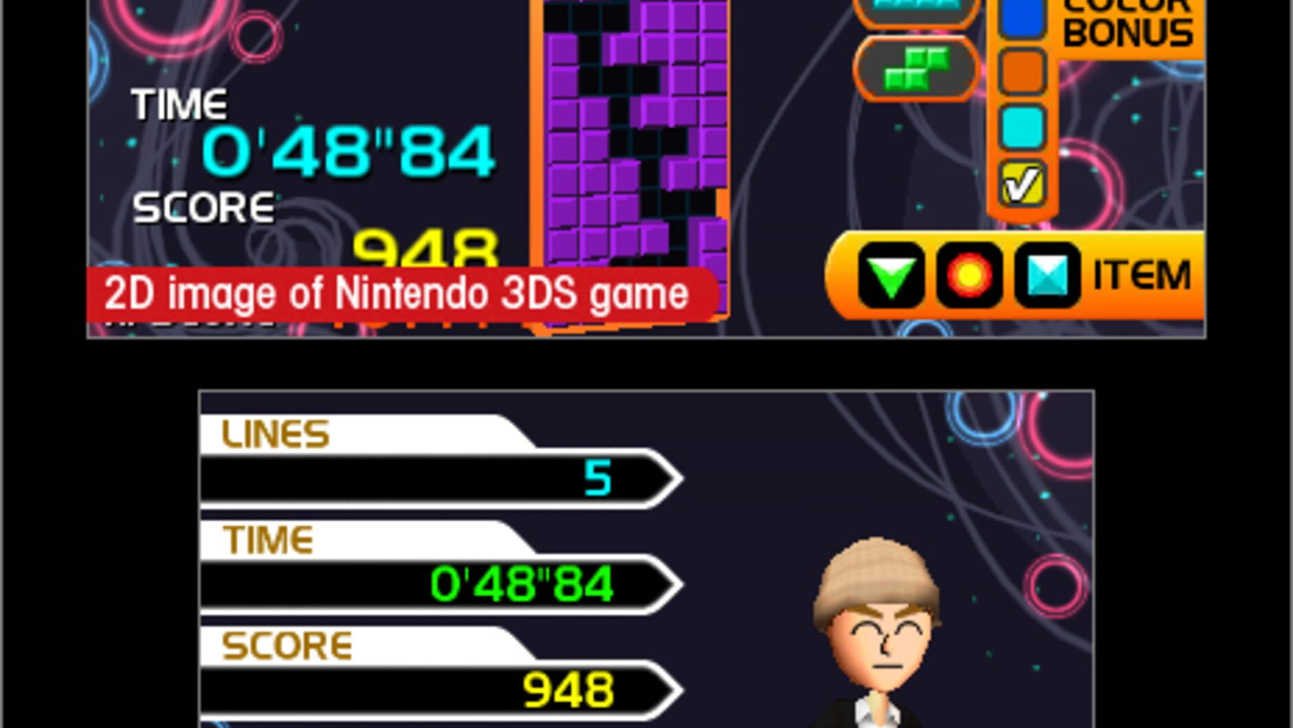 Screenshot for Tetris: Axis