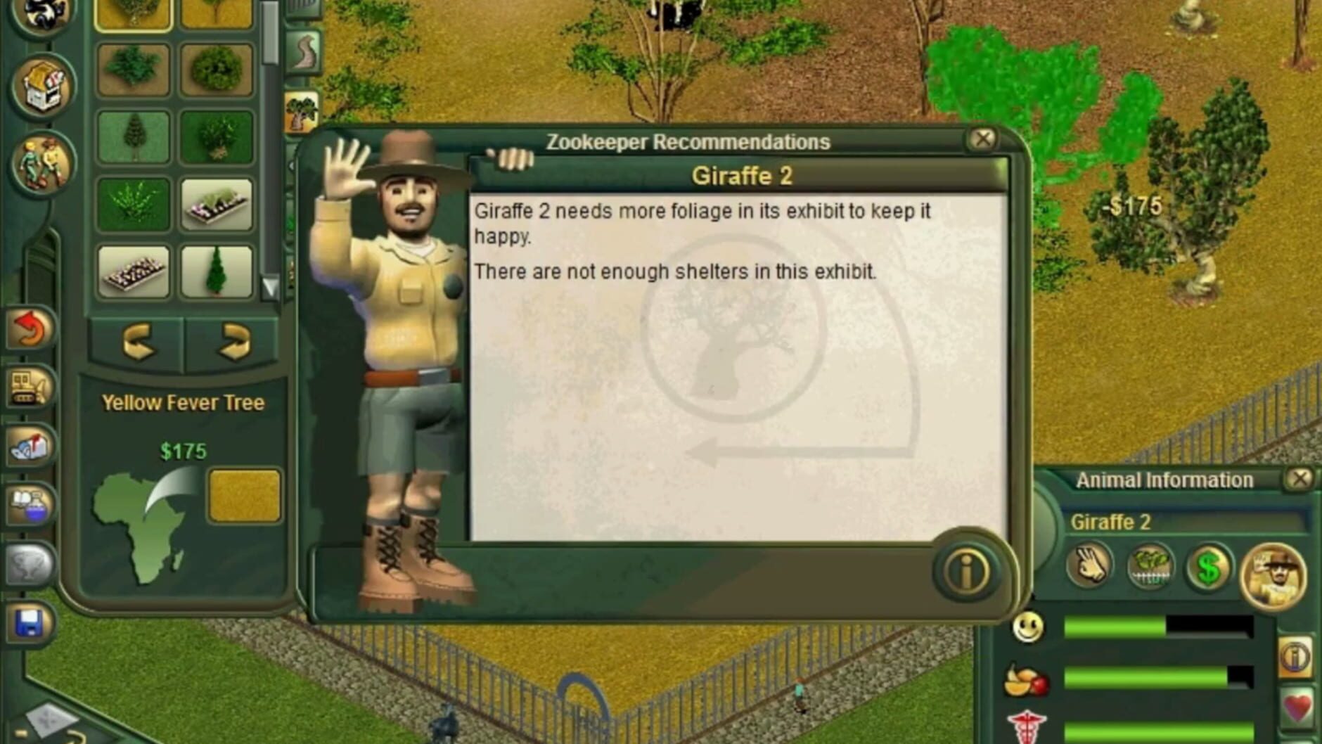 Screenshot for Zoo Tycoon