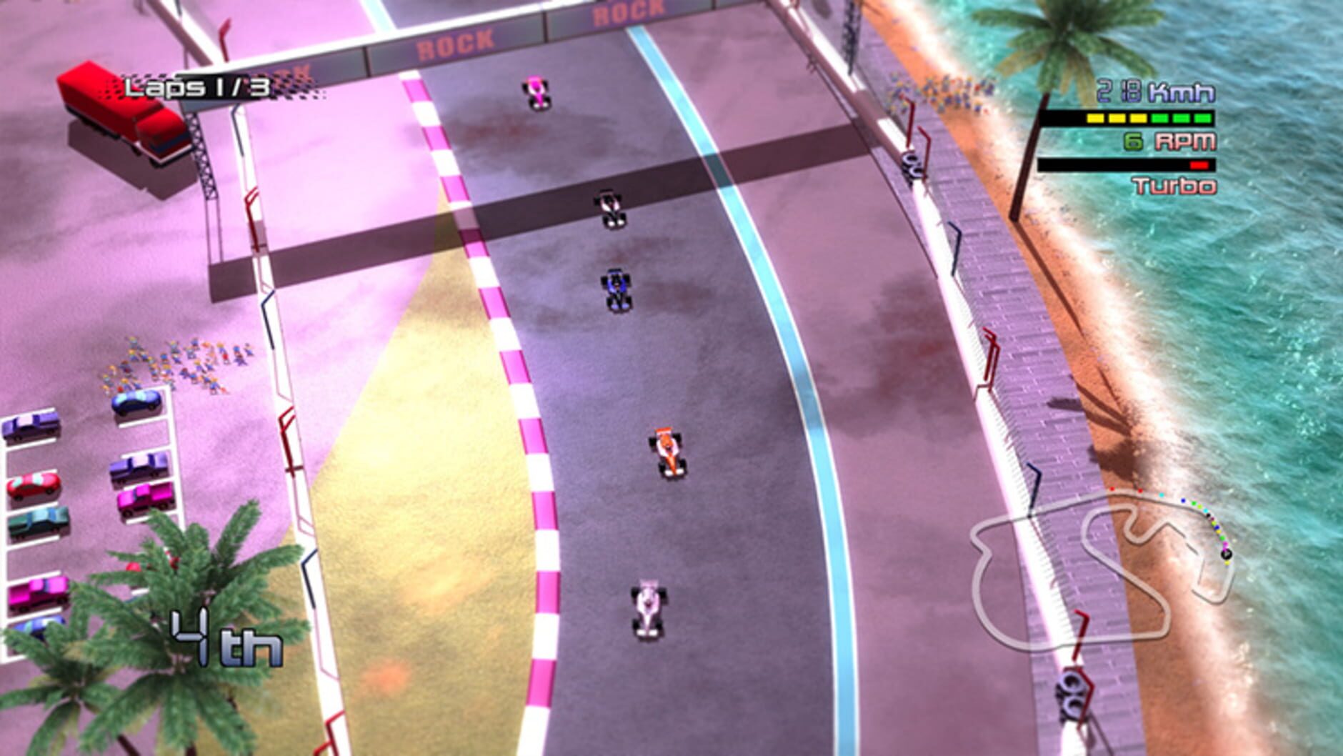 Screenshot for Grand Prix Rock 'N Racing