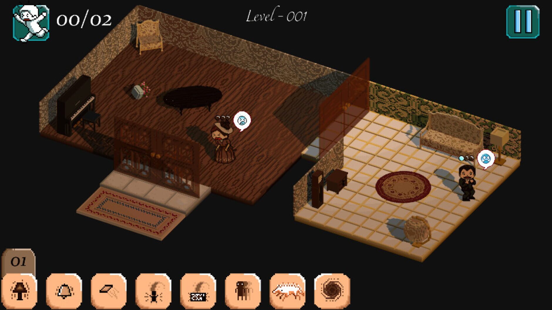 Screenshot for Poltergeist: A Pixelated Horror