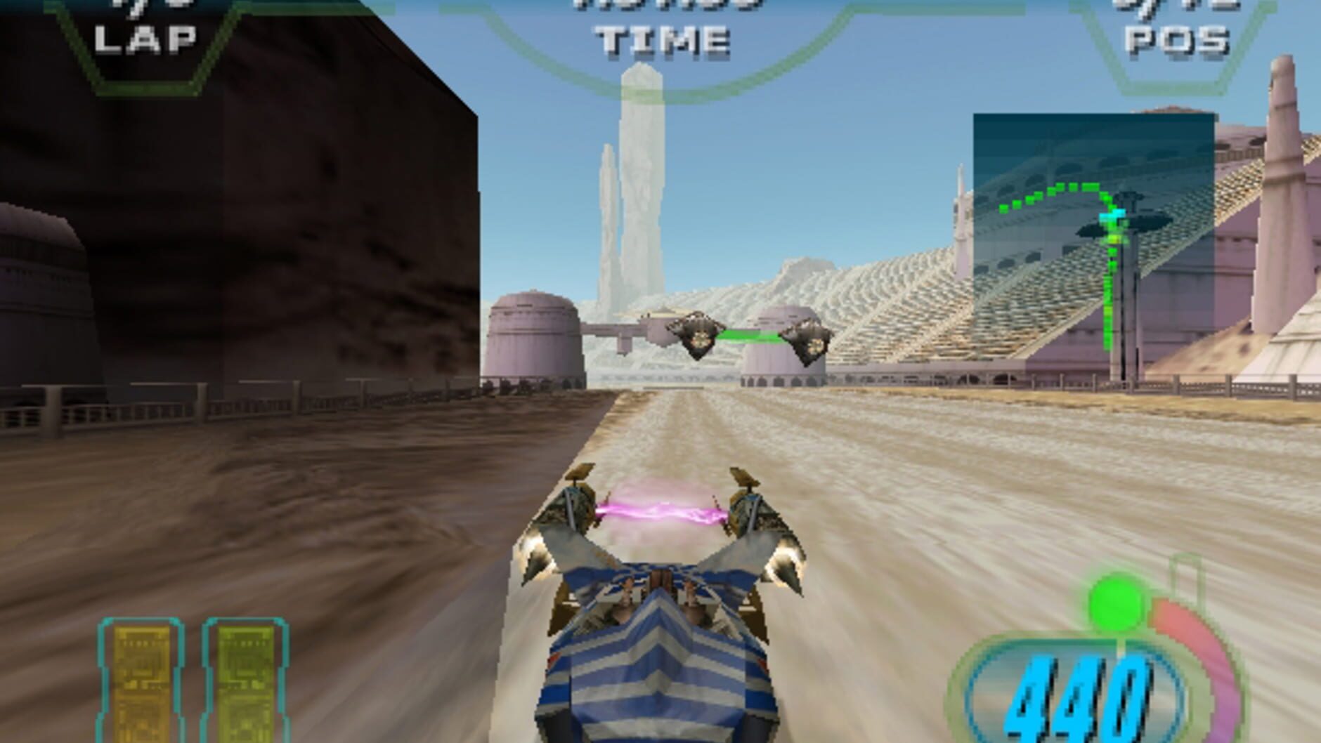 Screenshot for Star Wars: Episode I - Racer