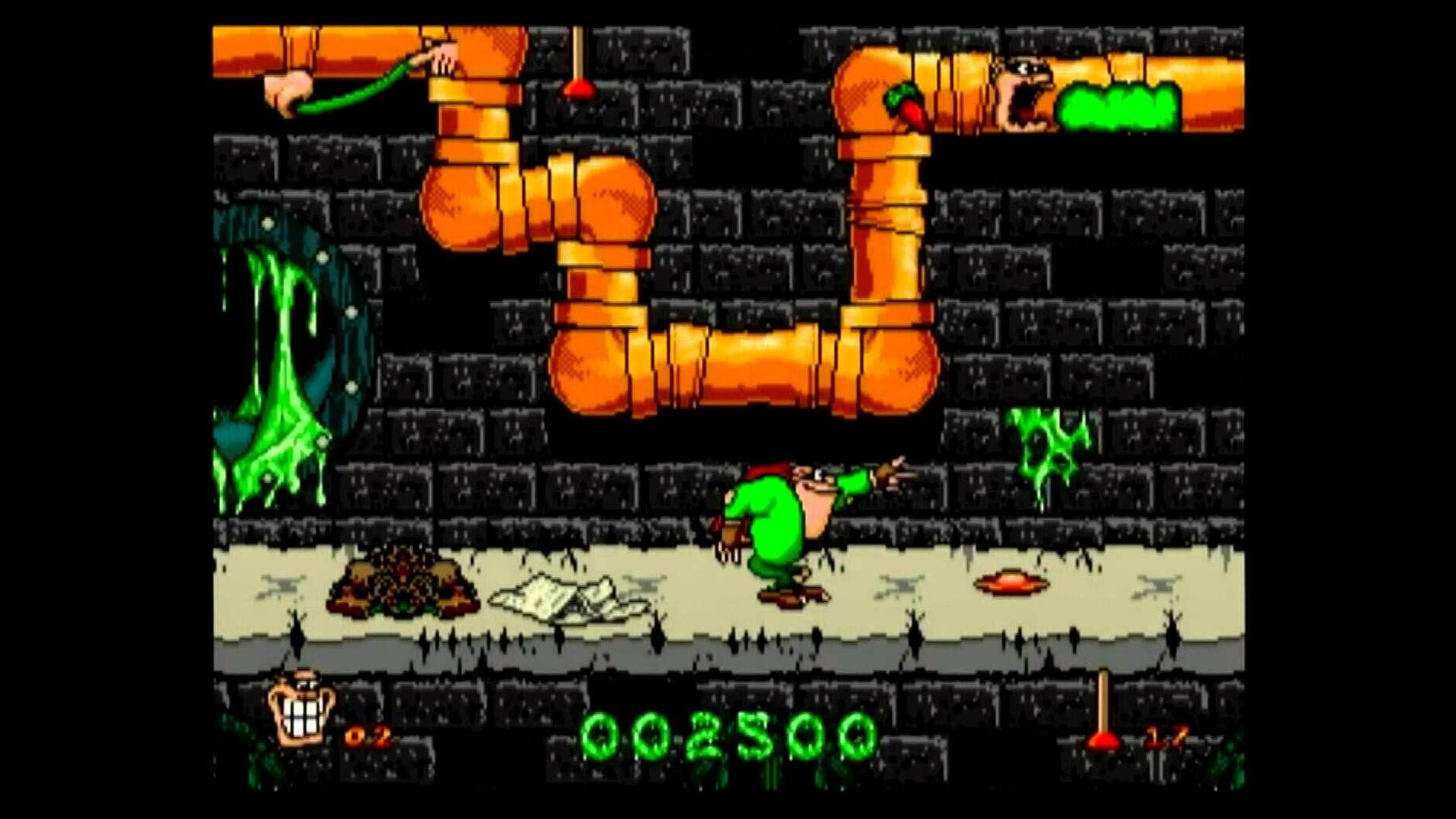 Screenshot for Boogerman: A Pick and Flick Adventure