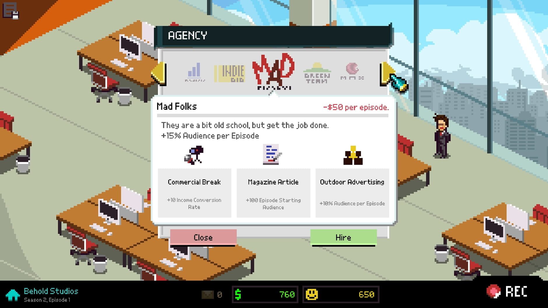 Screenshot for Chroma Squad