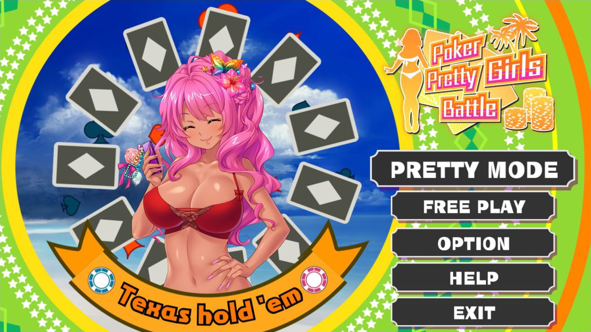 Screenshot for Poker Pretty Girls Battle: Texas Hold'em