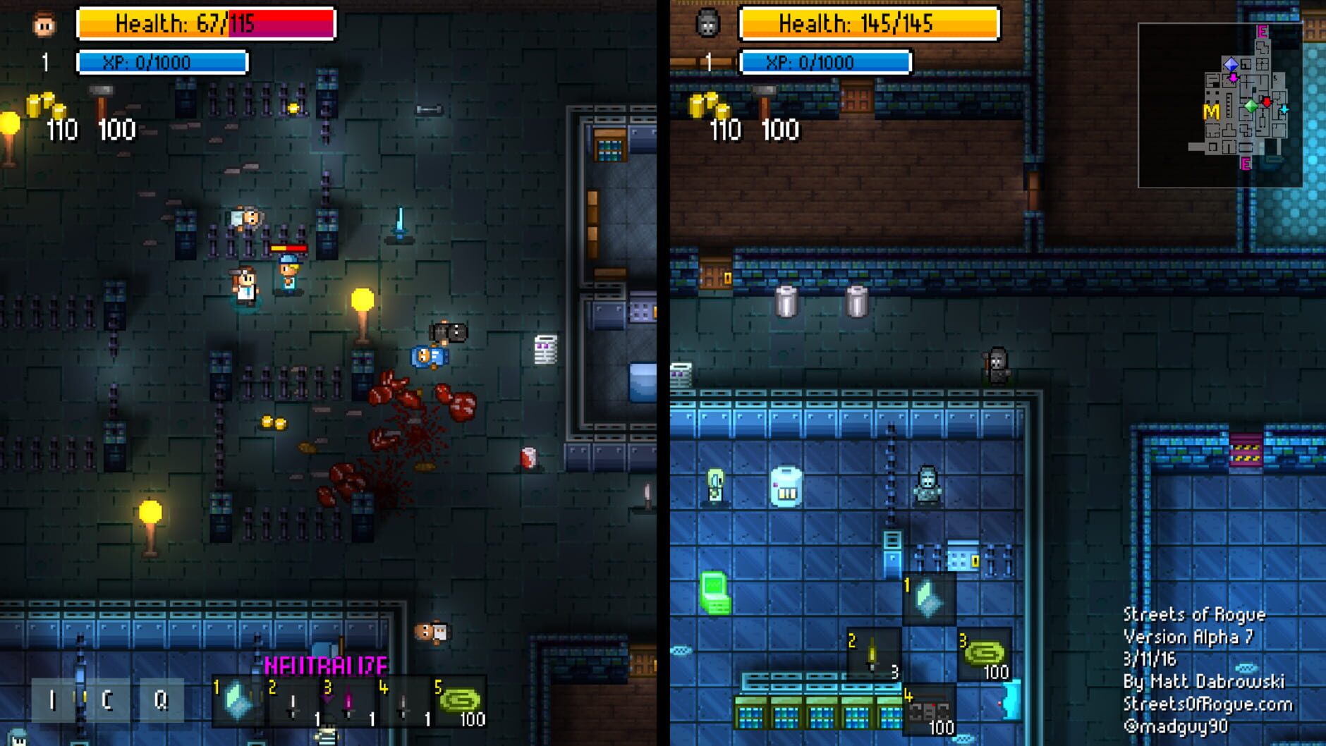 Screenshot for Streets of Rogue