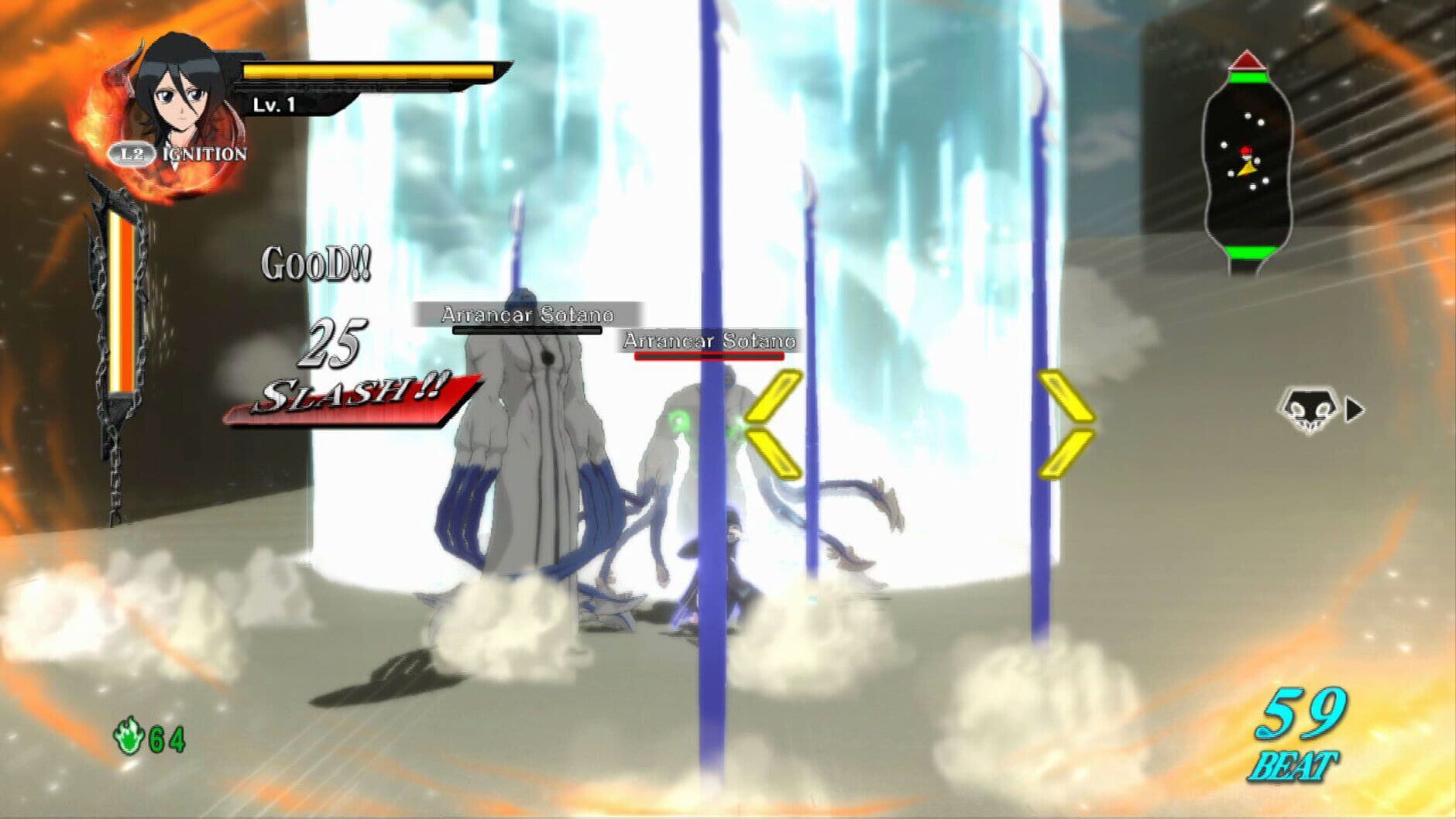 Screenshot for Bleach: Soul Resurrección