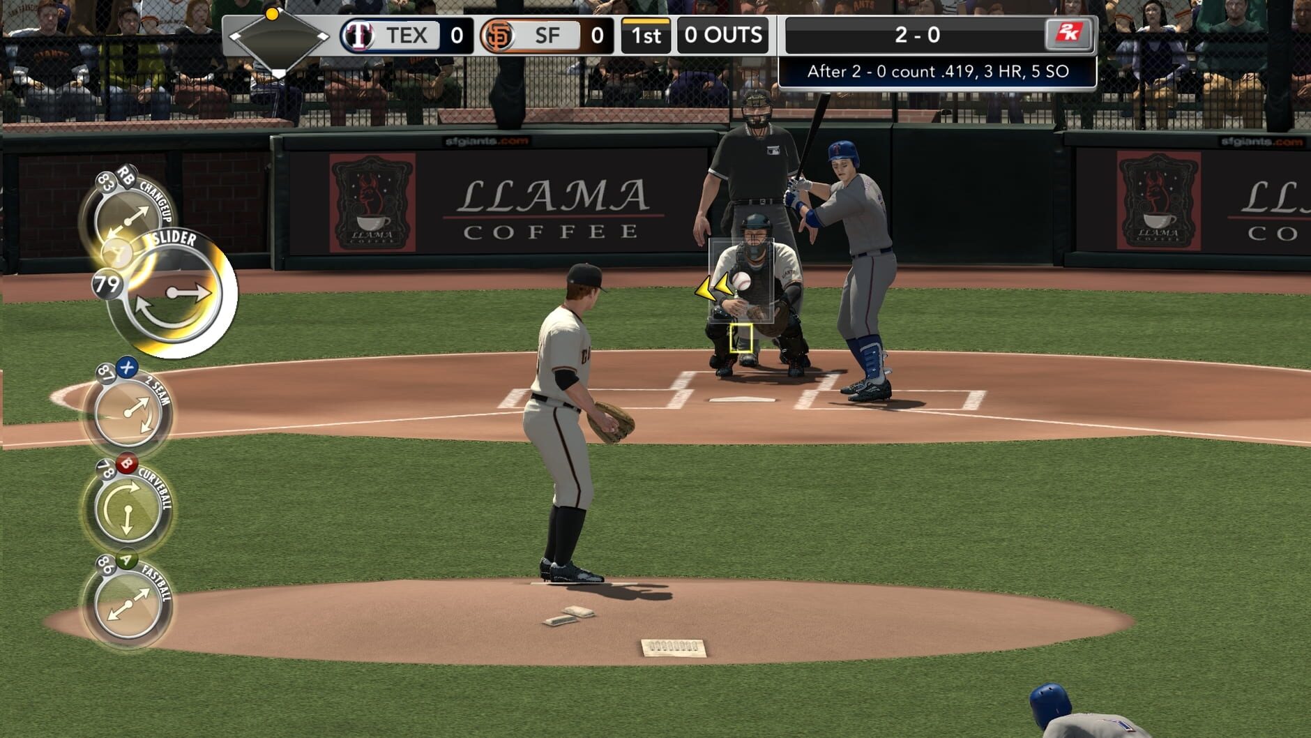 Screenshot for Major League Baseball 2K11