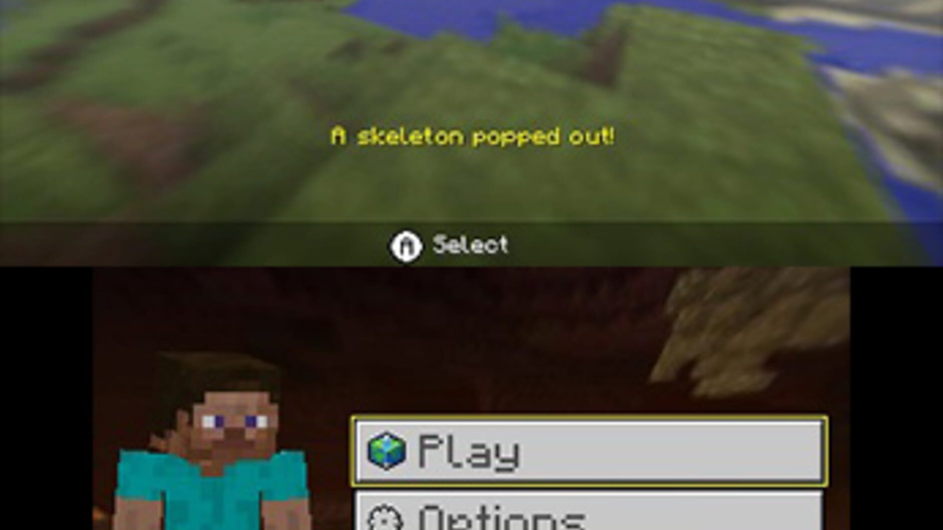 Screenshot for Minecraft: New Nintendo 3DS Edition