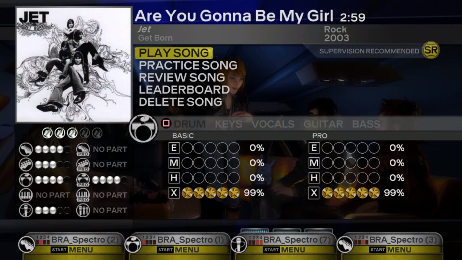 Screenshot for Rock Band