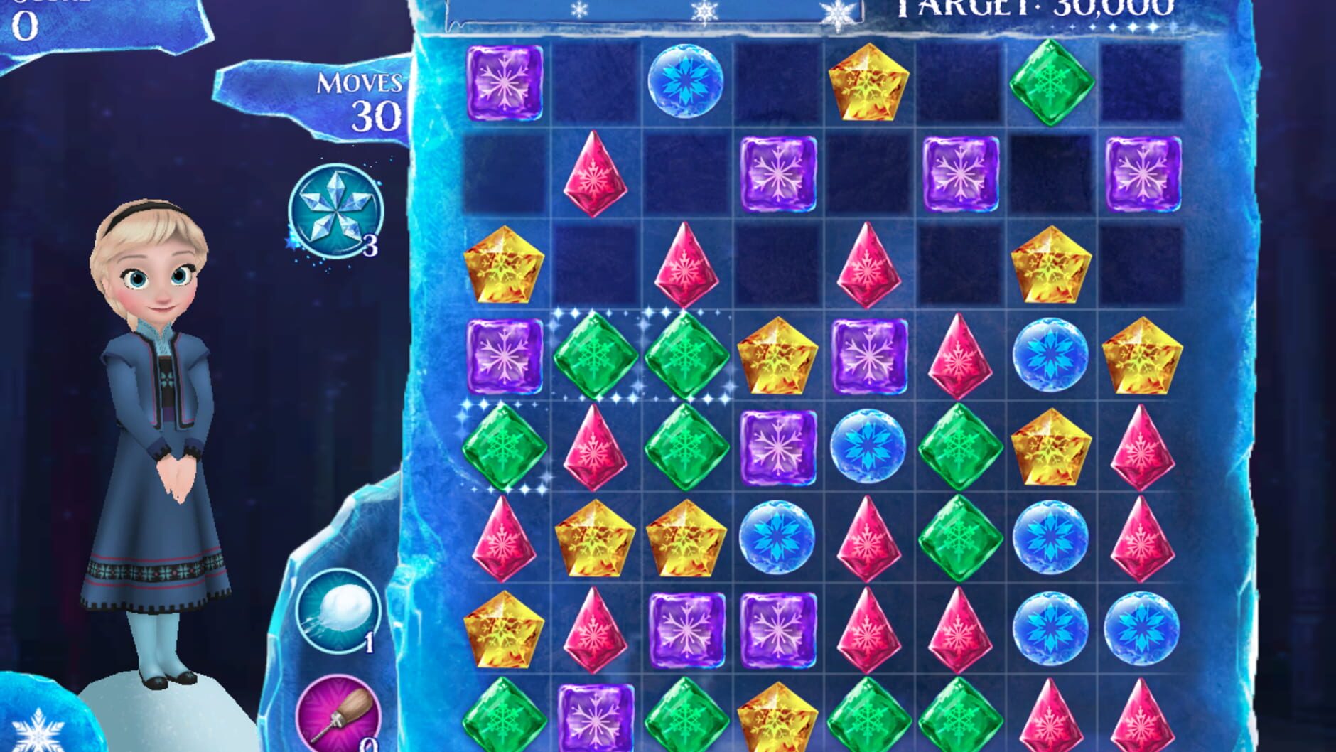 Screenshot for Frozen Free Fall