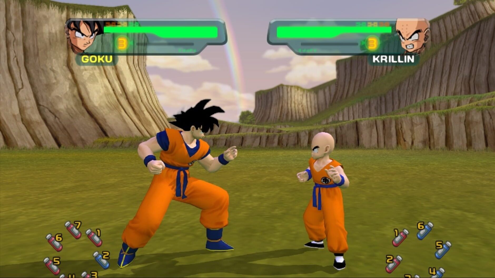Screenshot for Dragon Ball Z: Budokai HD Collection