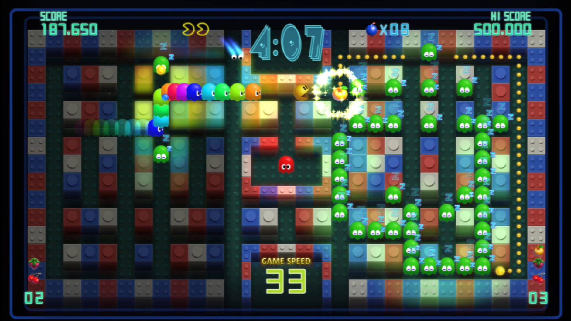 Screenshot for Pac-Man: Championship Edition DX+