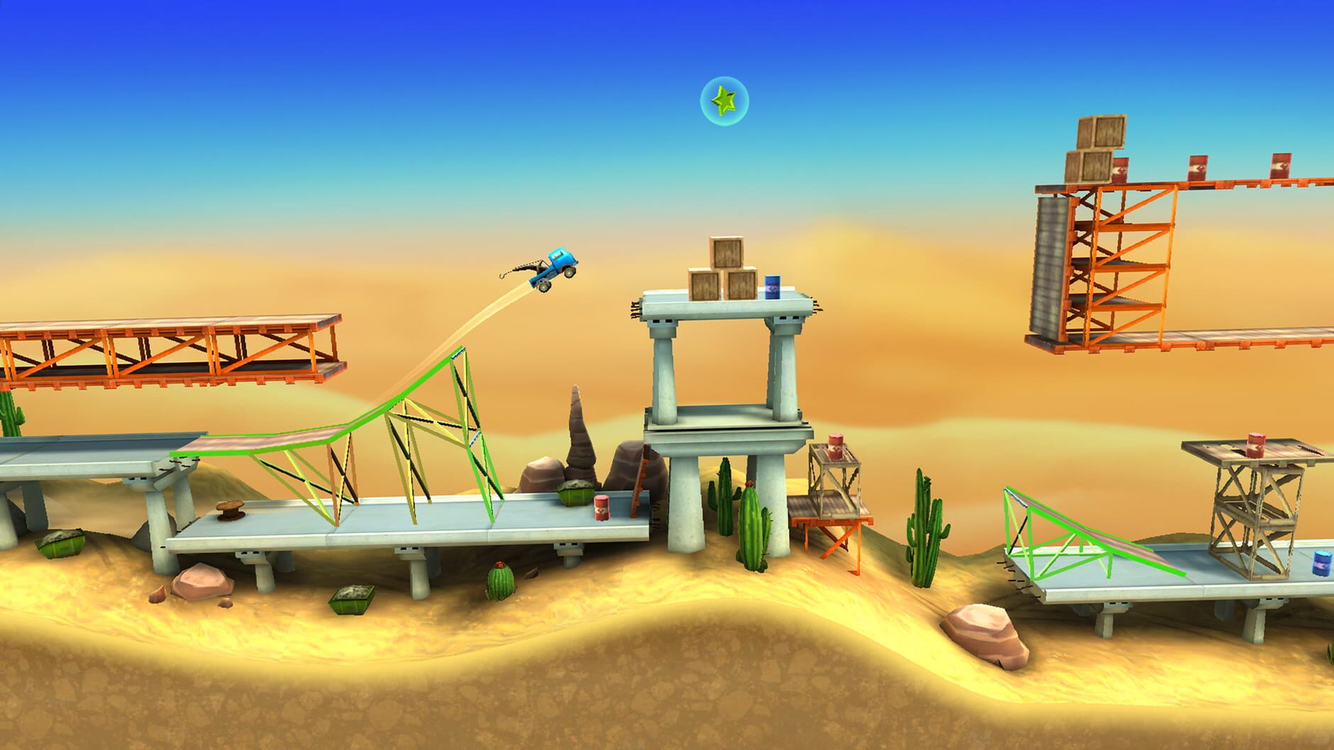 Screenshot for Bridge Constructor: Stunts