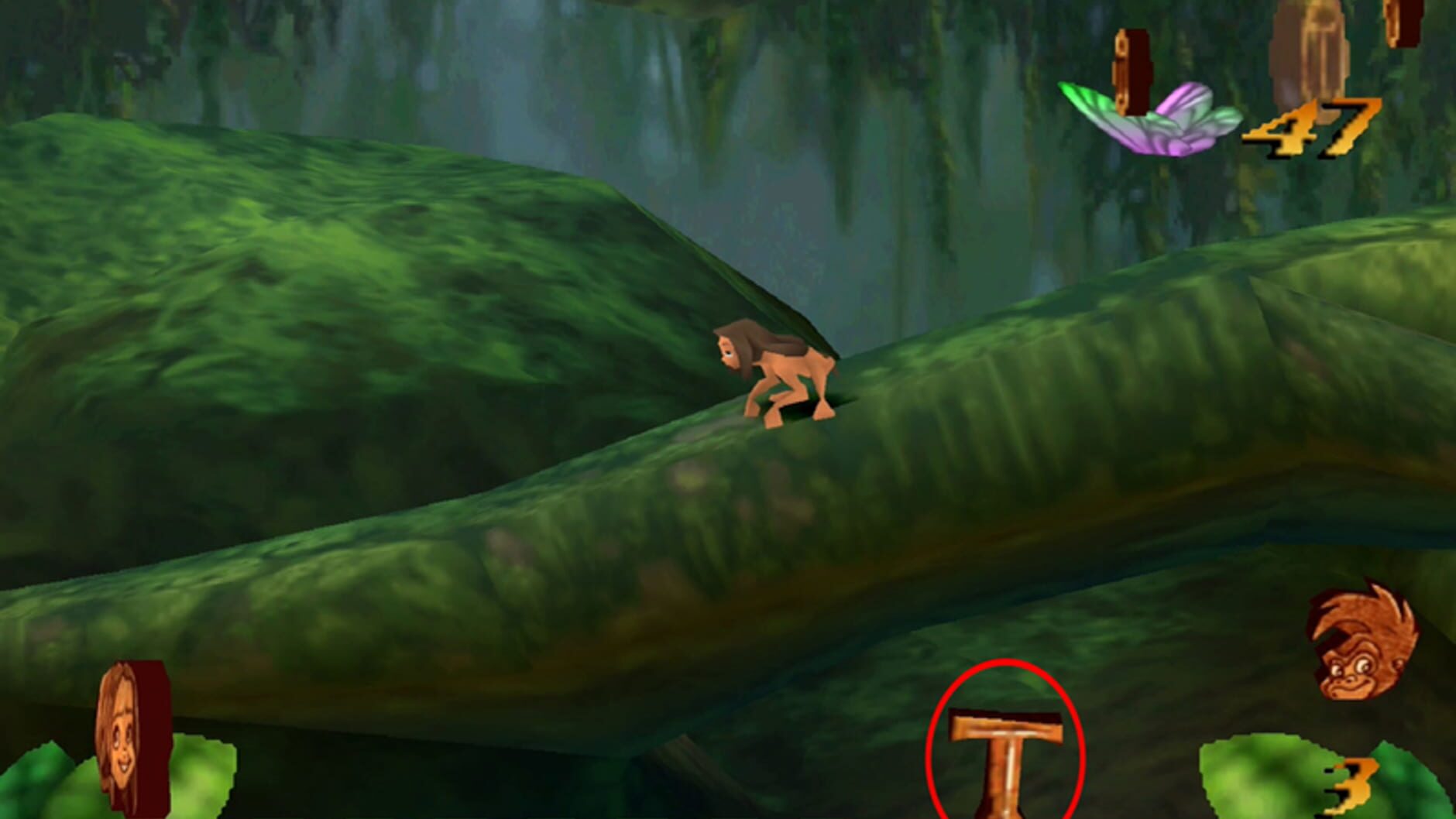Screenshot for Disney's Tarzan