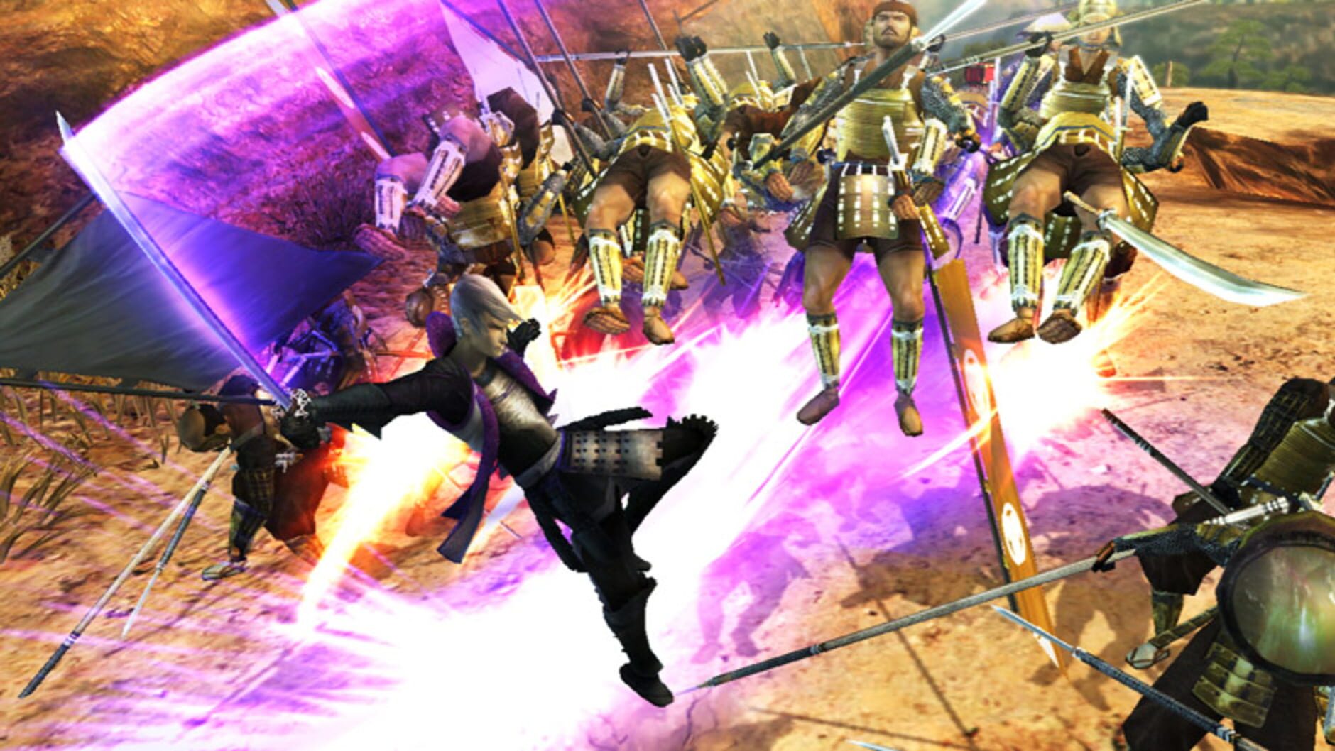 Screenshot for Sengoku Basara: Samurai Heroes