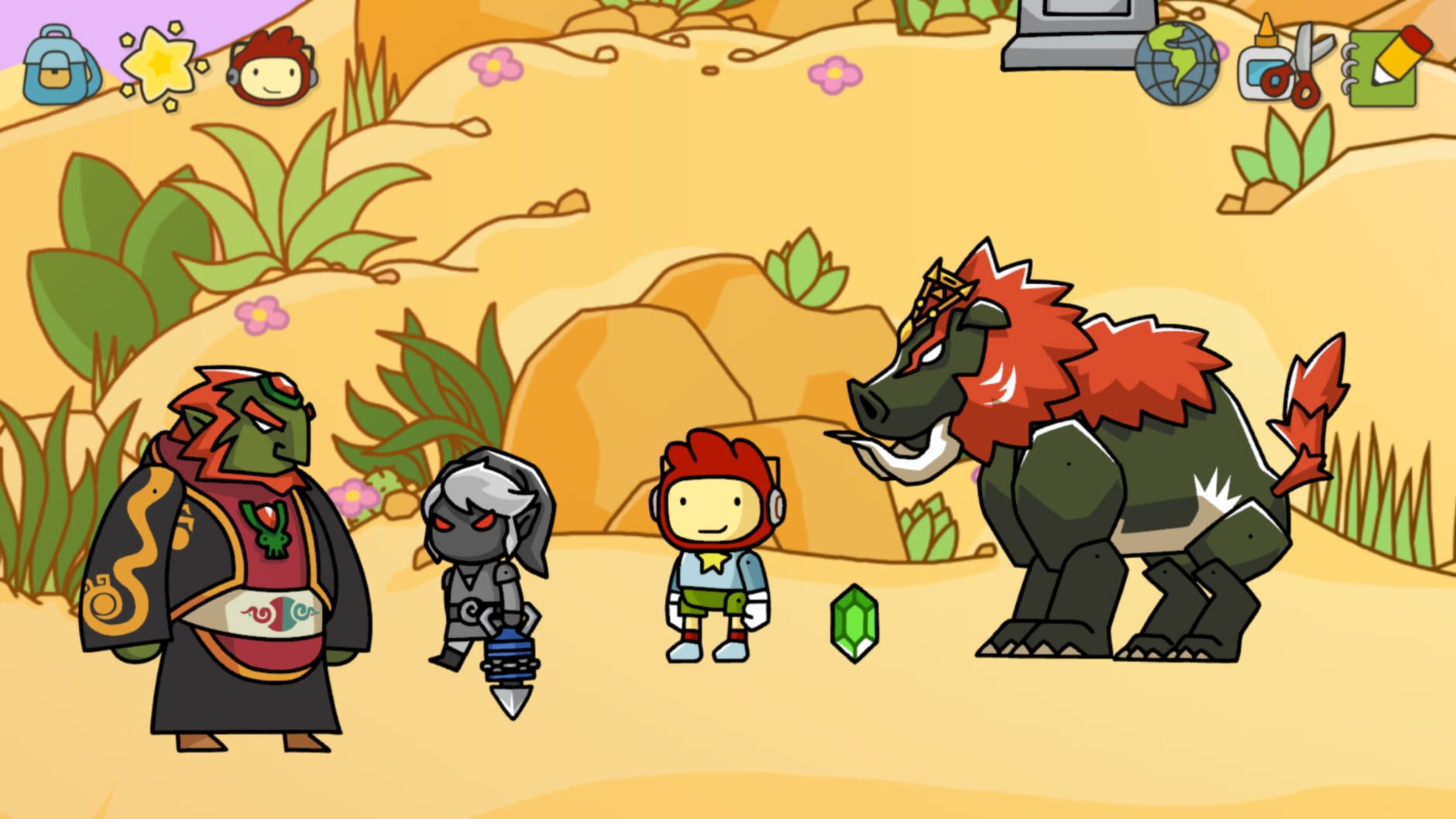 Screenshot for Scribblenauts Unlimited